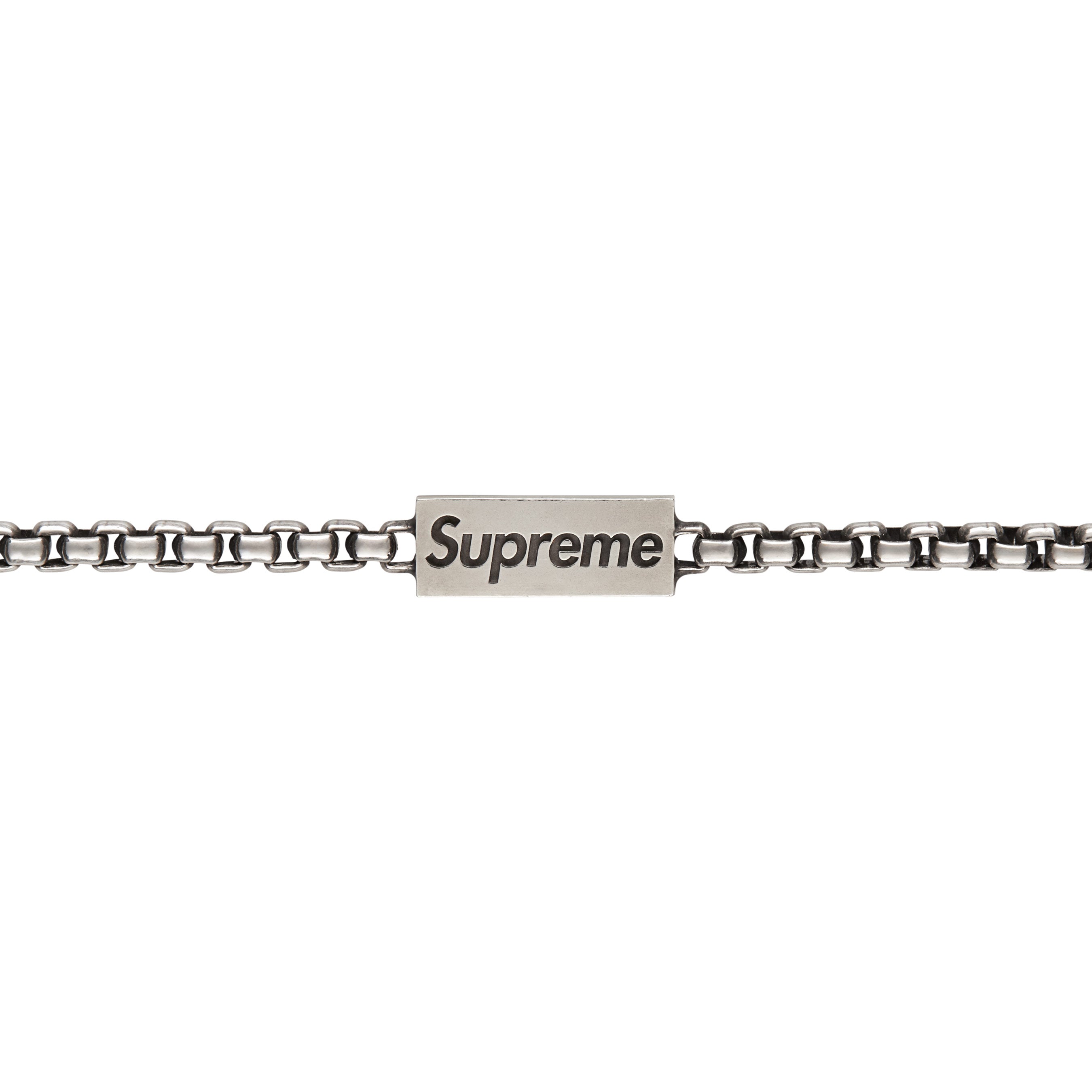 Supreme®/A.PRESSE Sterling Silver Classic Key Chain