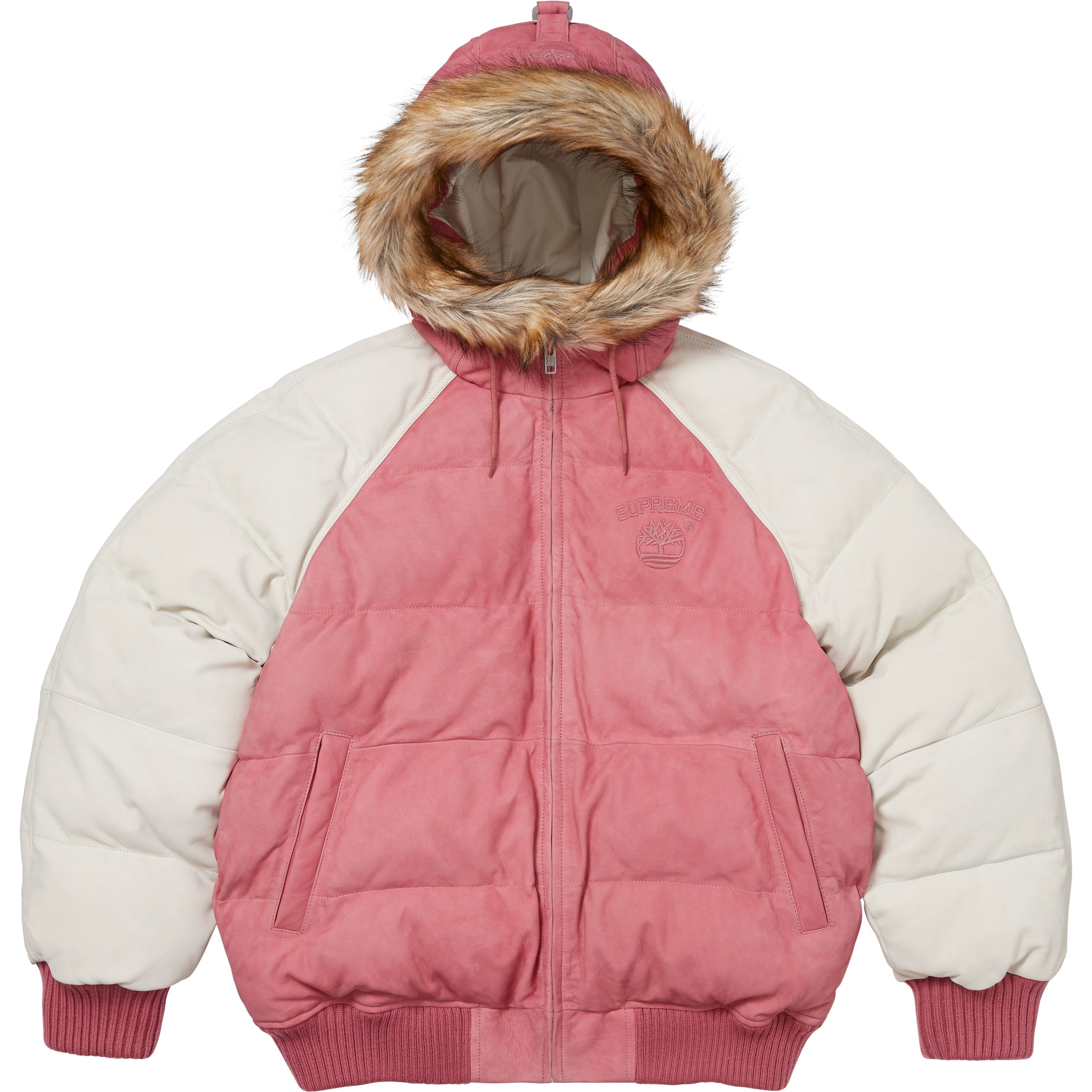 Supreme®/Timberland® Suede Puffer Jacket