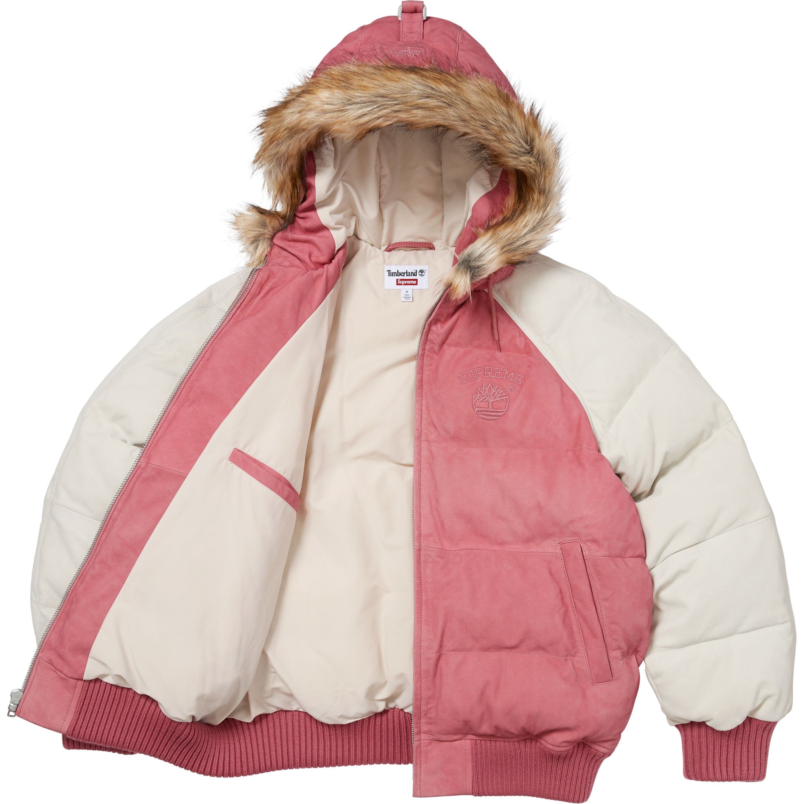 Supreme®/Timberland® Suede Puffer Jacket