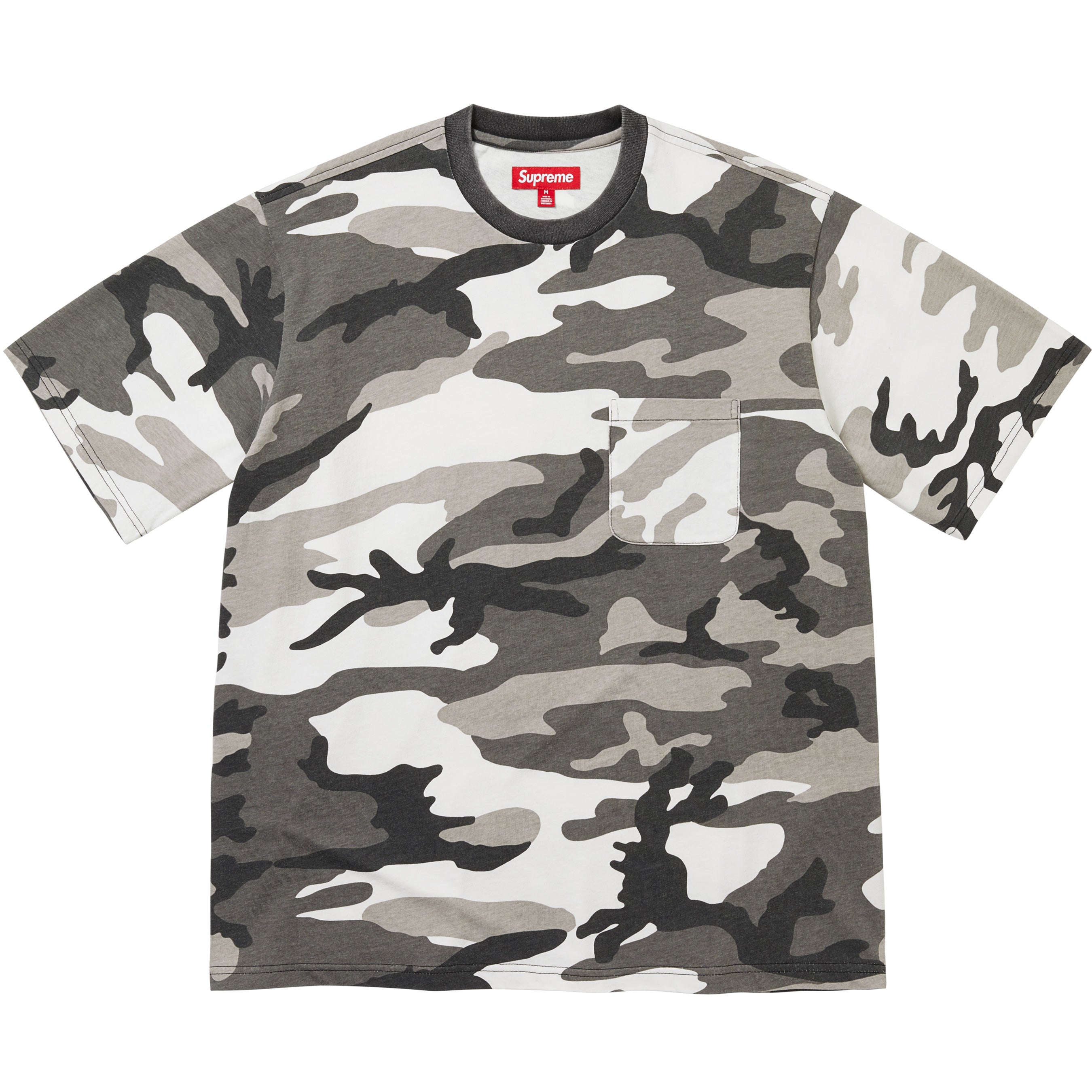 Cracked Pocket S/S Top