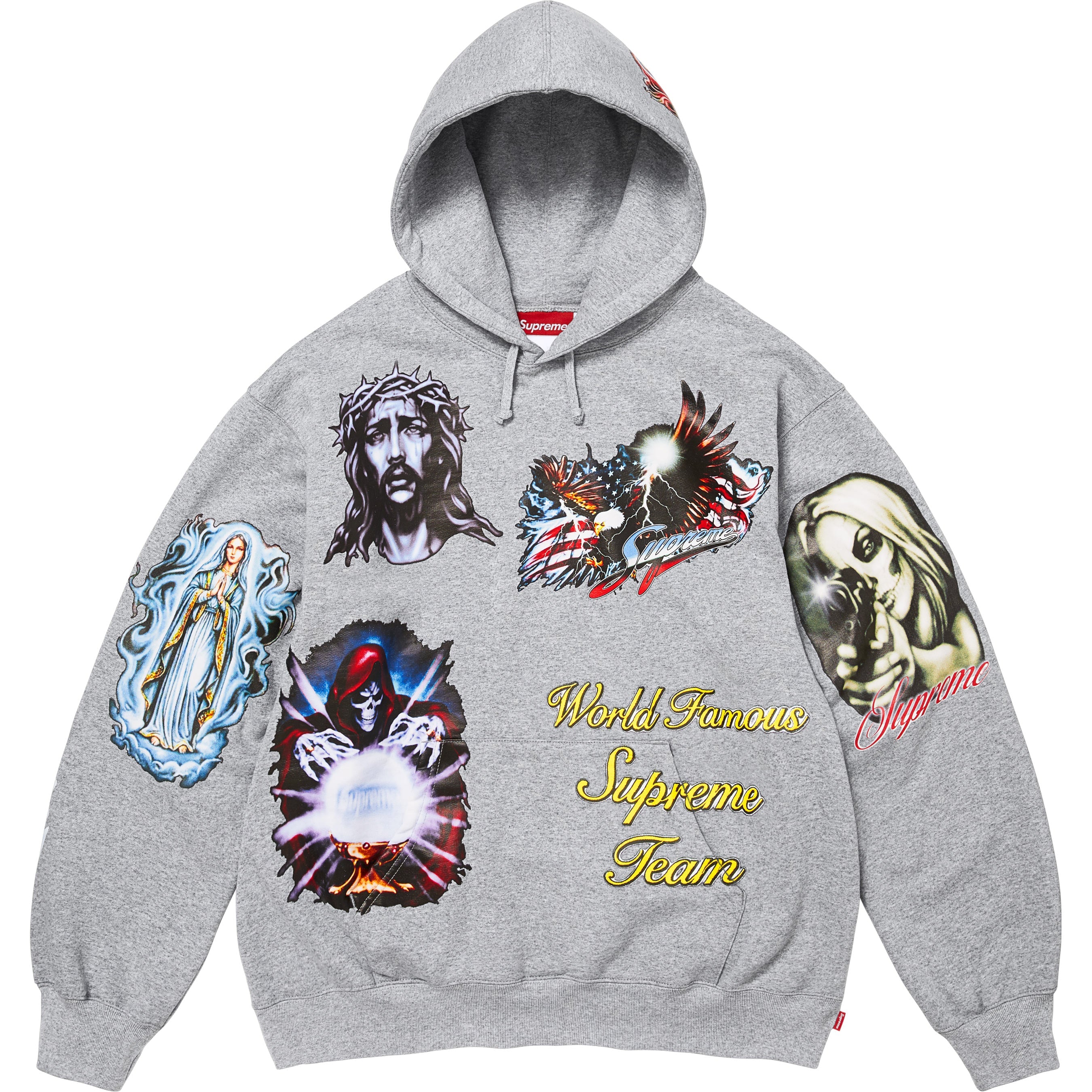 Stickers Hooded Sweatshirt