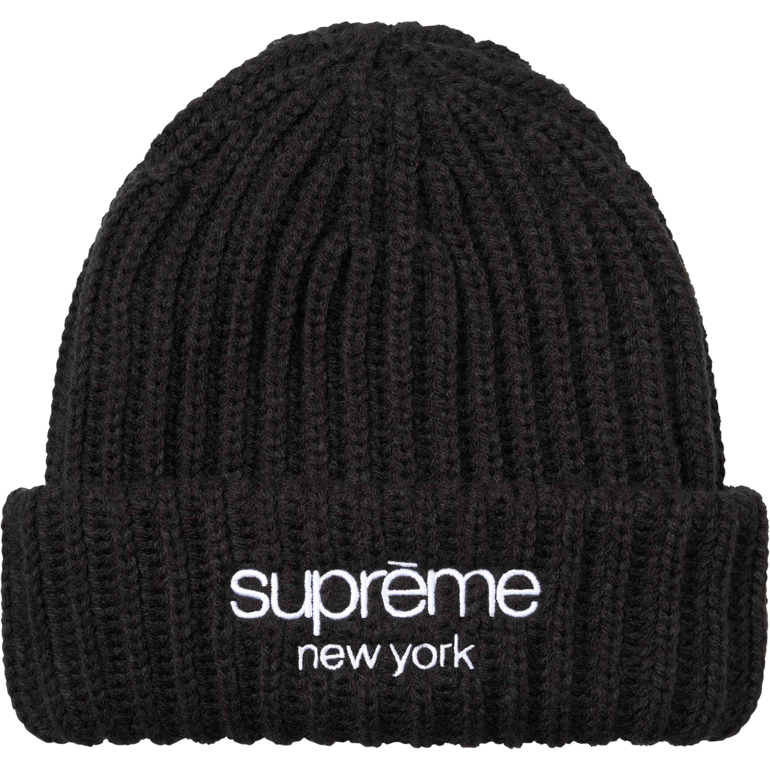 Classic Logo Chunky Ribbed Beanie