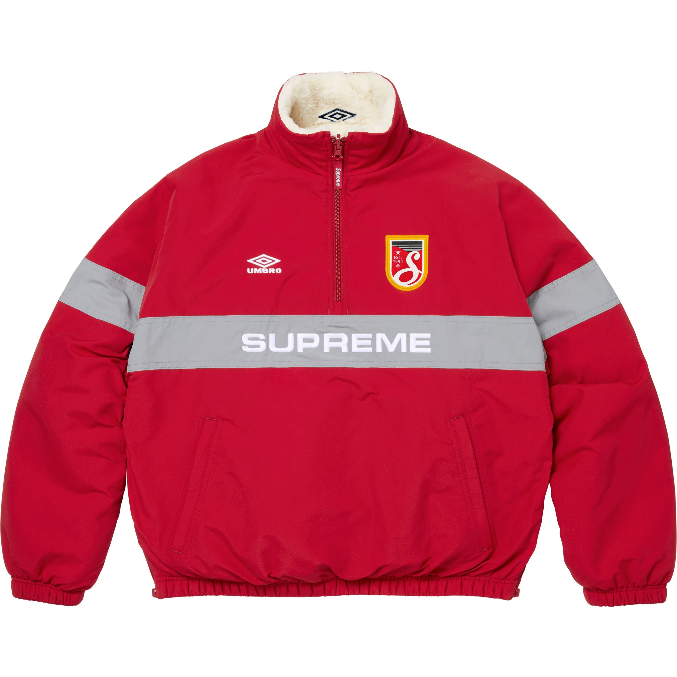 Supreme®/Umbro® Reversible Faux Fur Pullover