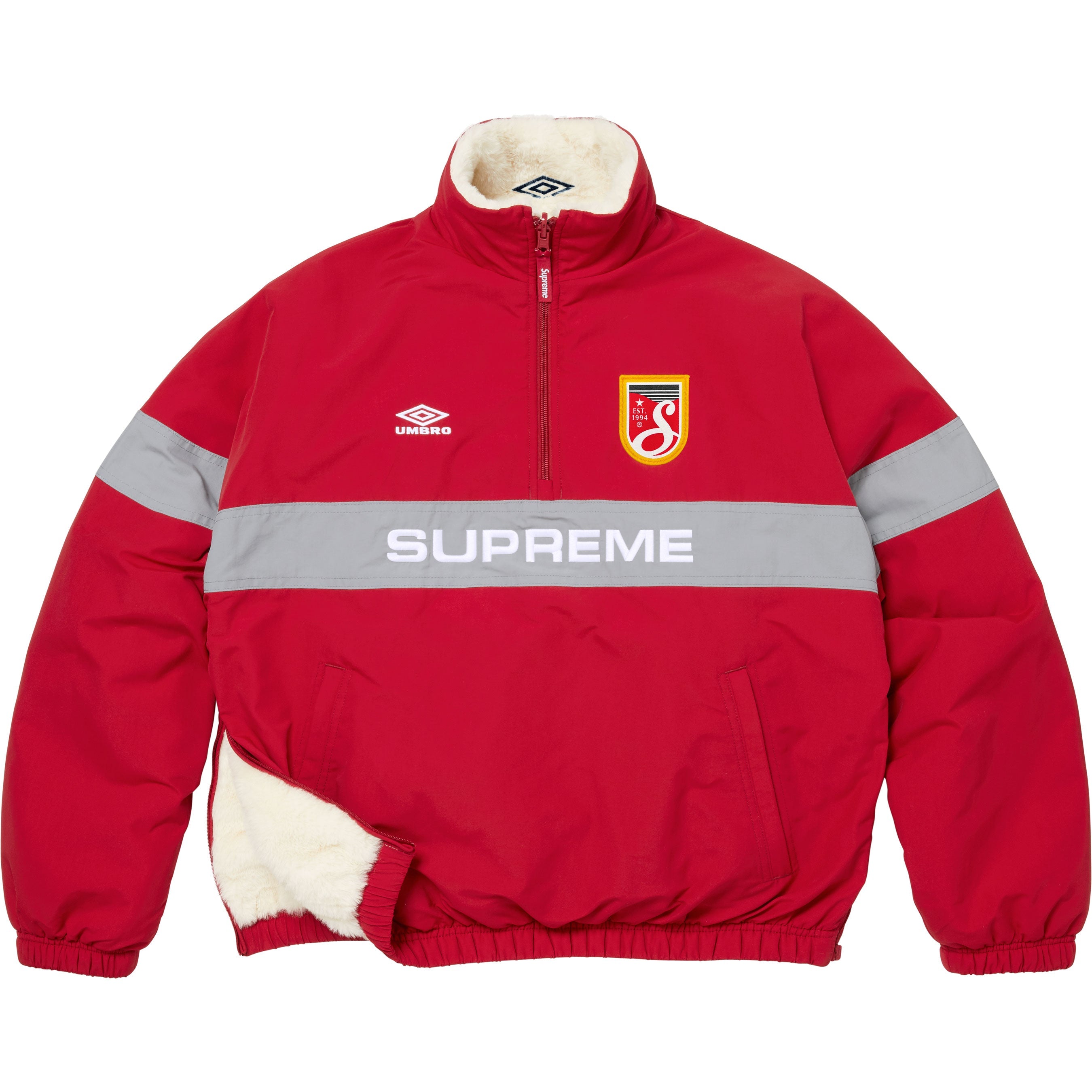 Supreme®/Umbro® Reversible Faux Fur Pullover