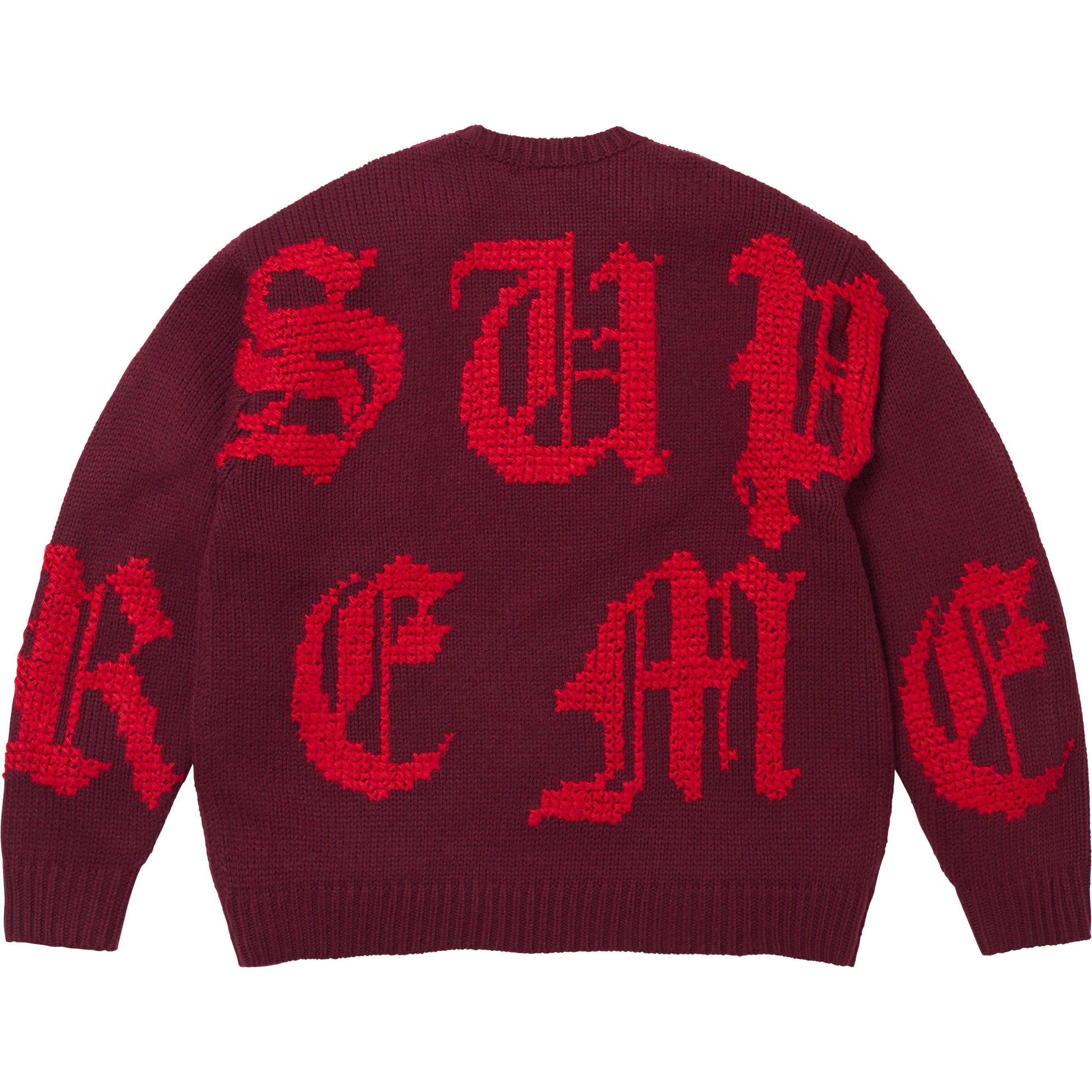Cross Stitch Logo Sweater