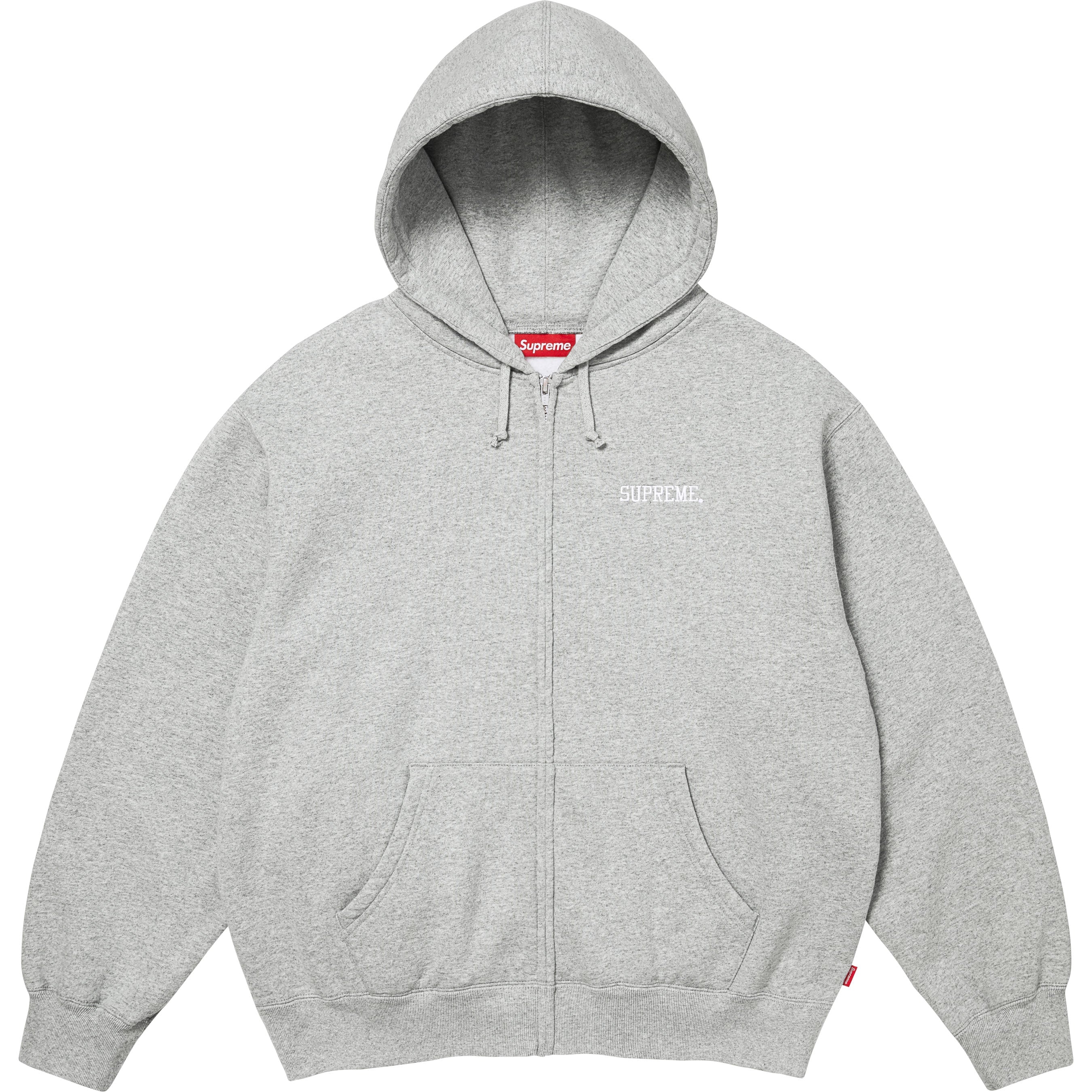 Blessed Appliqué Zip Up Hooded Sweatshirt