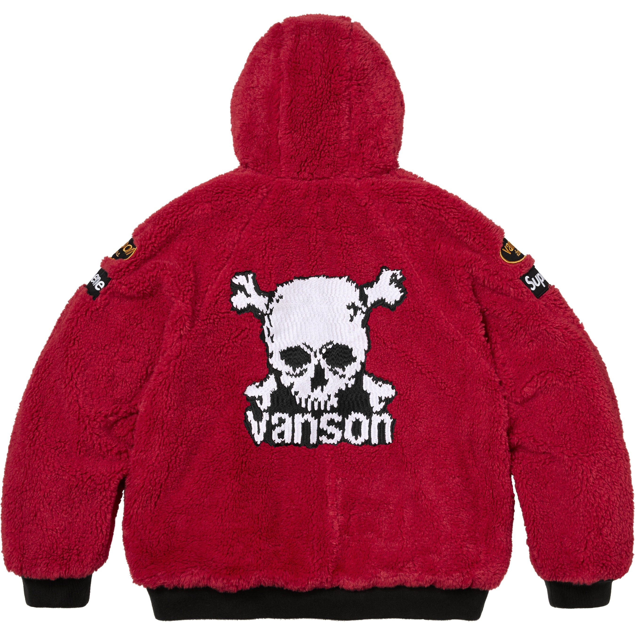 Supreme®/Vanson Leathers® Reversible Quilted Hooded Jacket