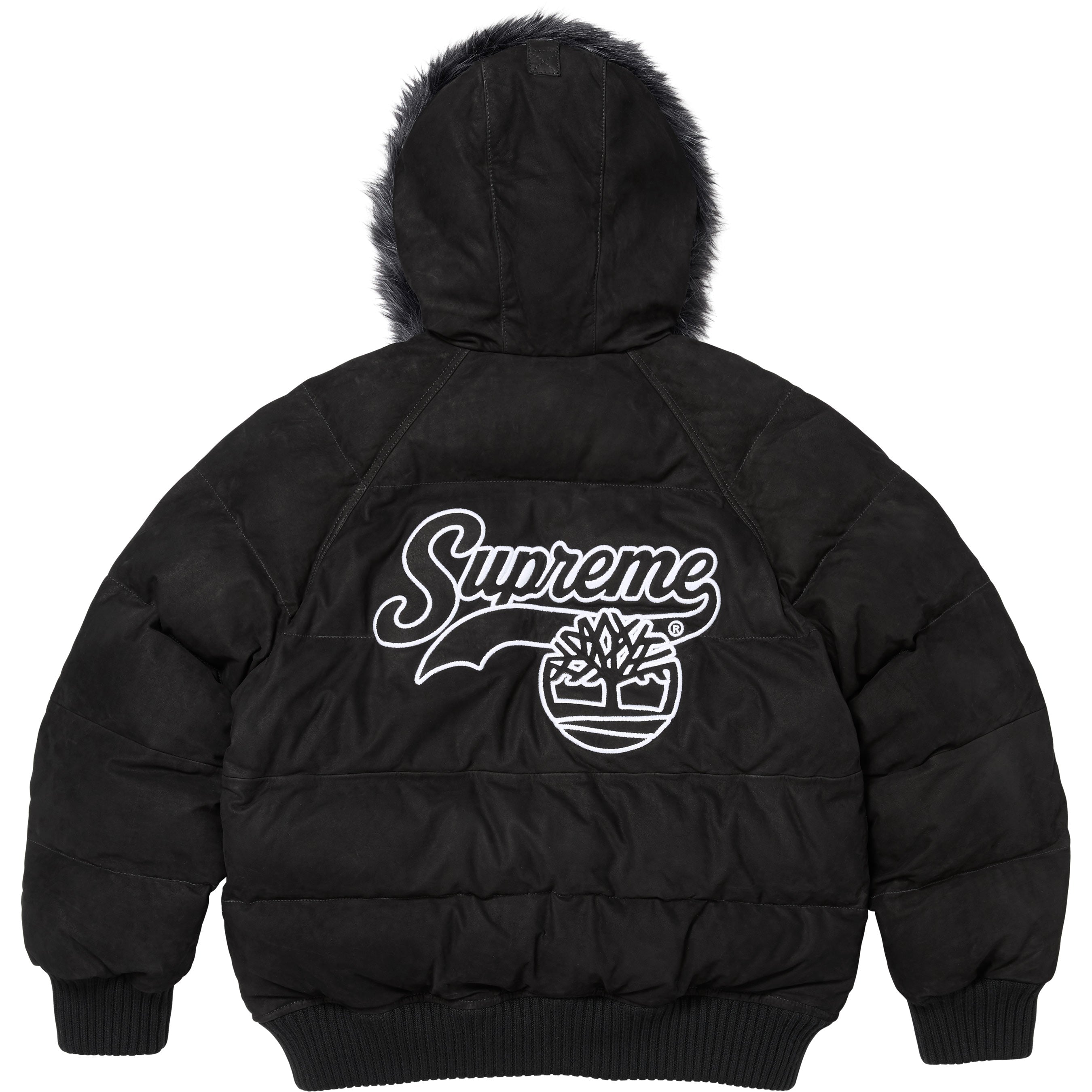 Supreme®/Timberland® Suede Puffer Jacket