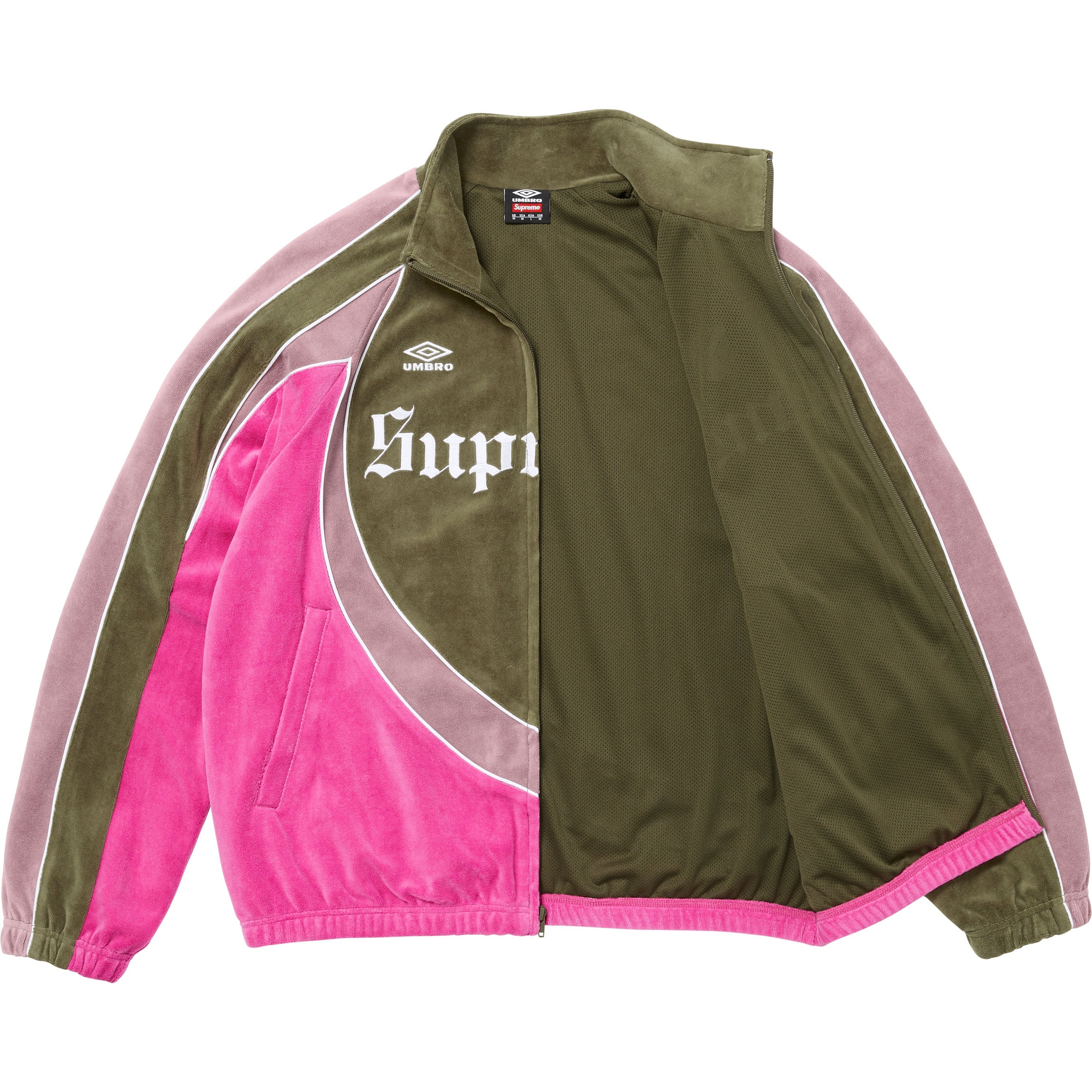 Supreme®/Umbro® Velour Track Jacket