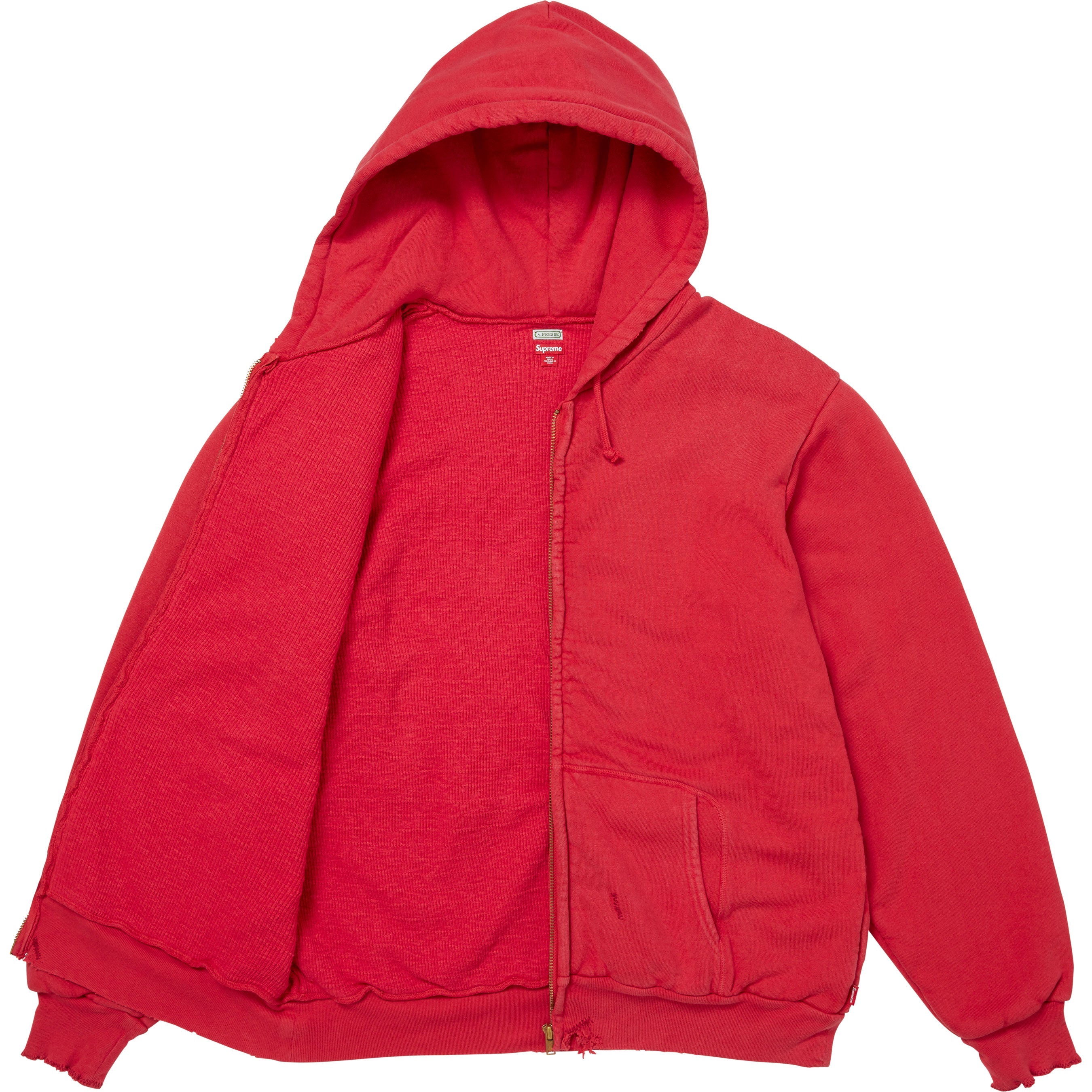 Supreme®/A.PRESSE Vintage Zip Up Hooded Sweatshirt