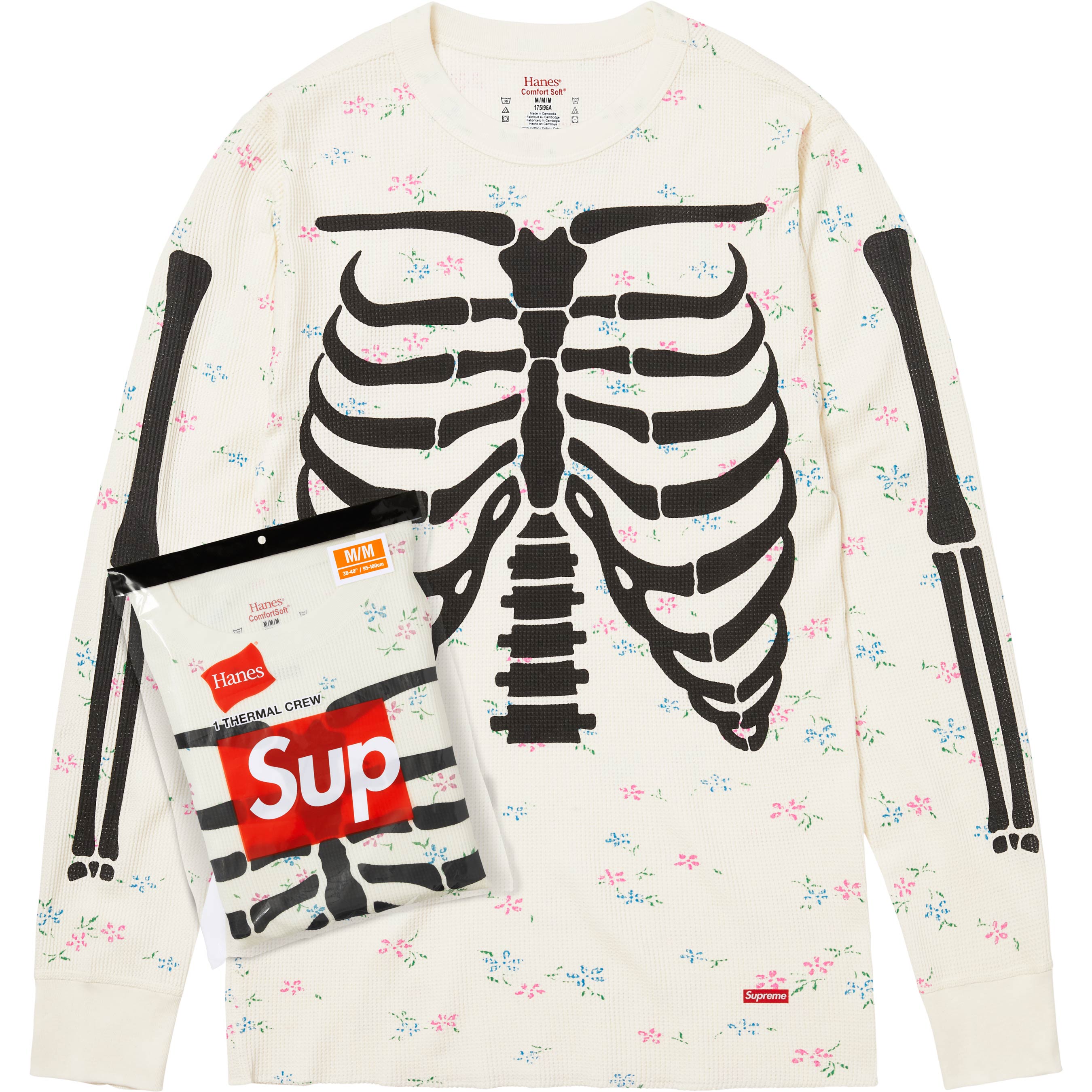 Supreme®/Hanes® Bones Thermal Crew (1 Pack)