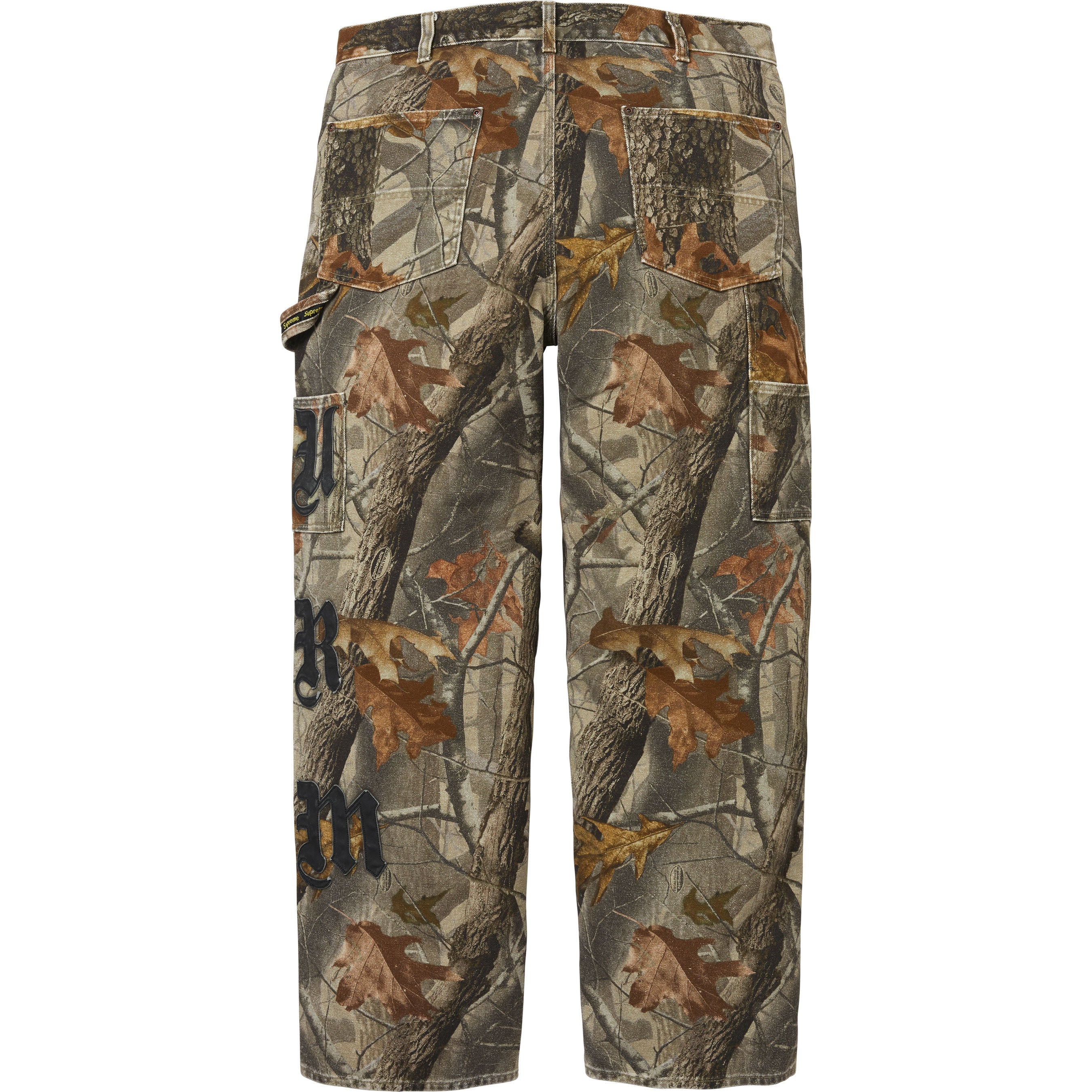 Leather Appliqué Double Knee Painter Pant