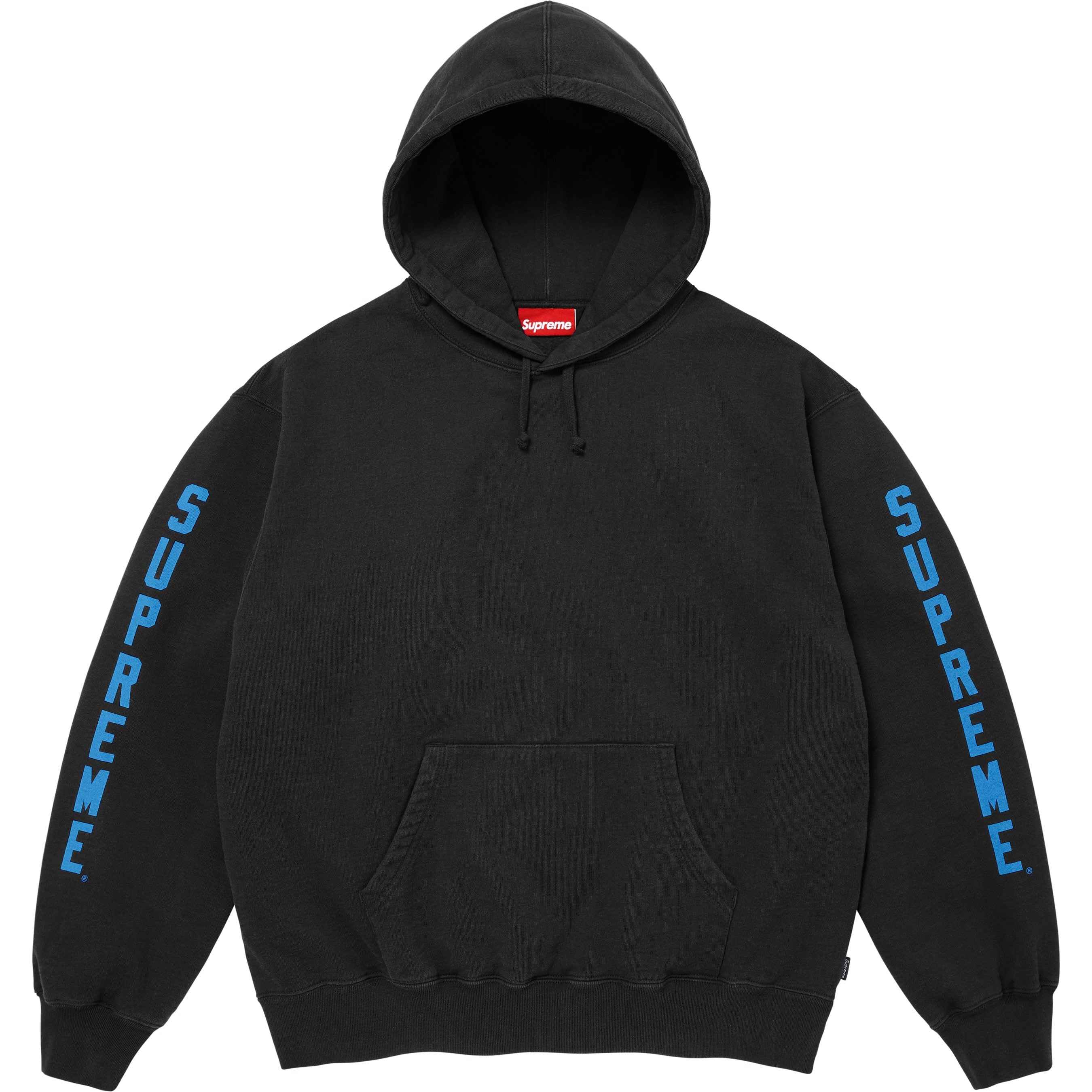 Washed Logo Hooded Sweatshirt