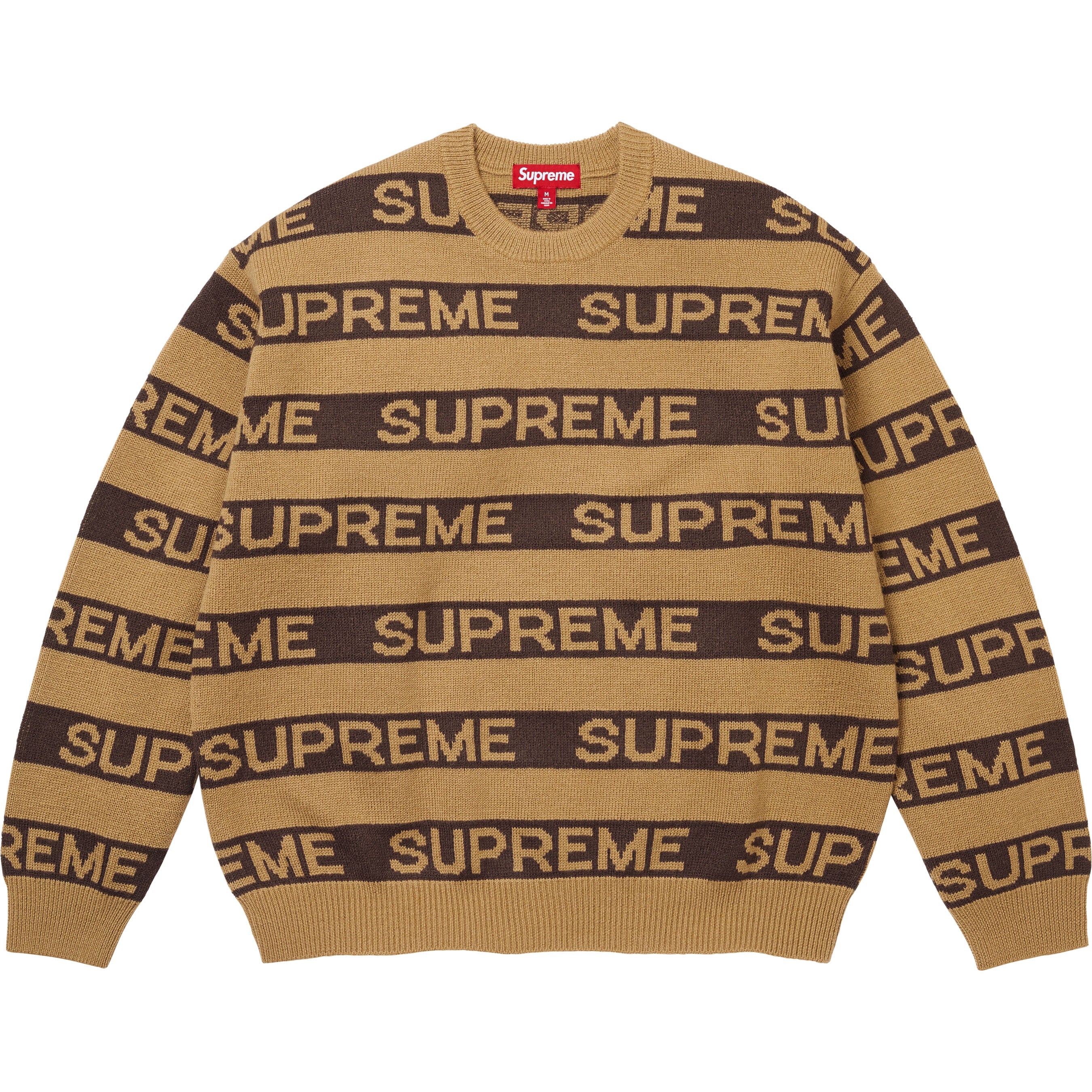 Stripe Logo Sweater