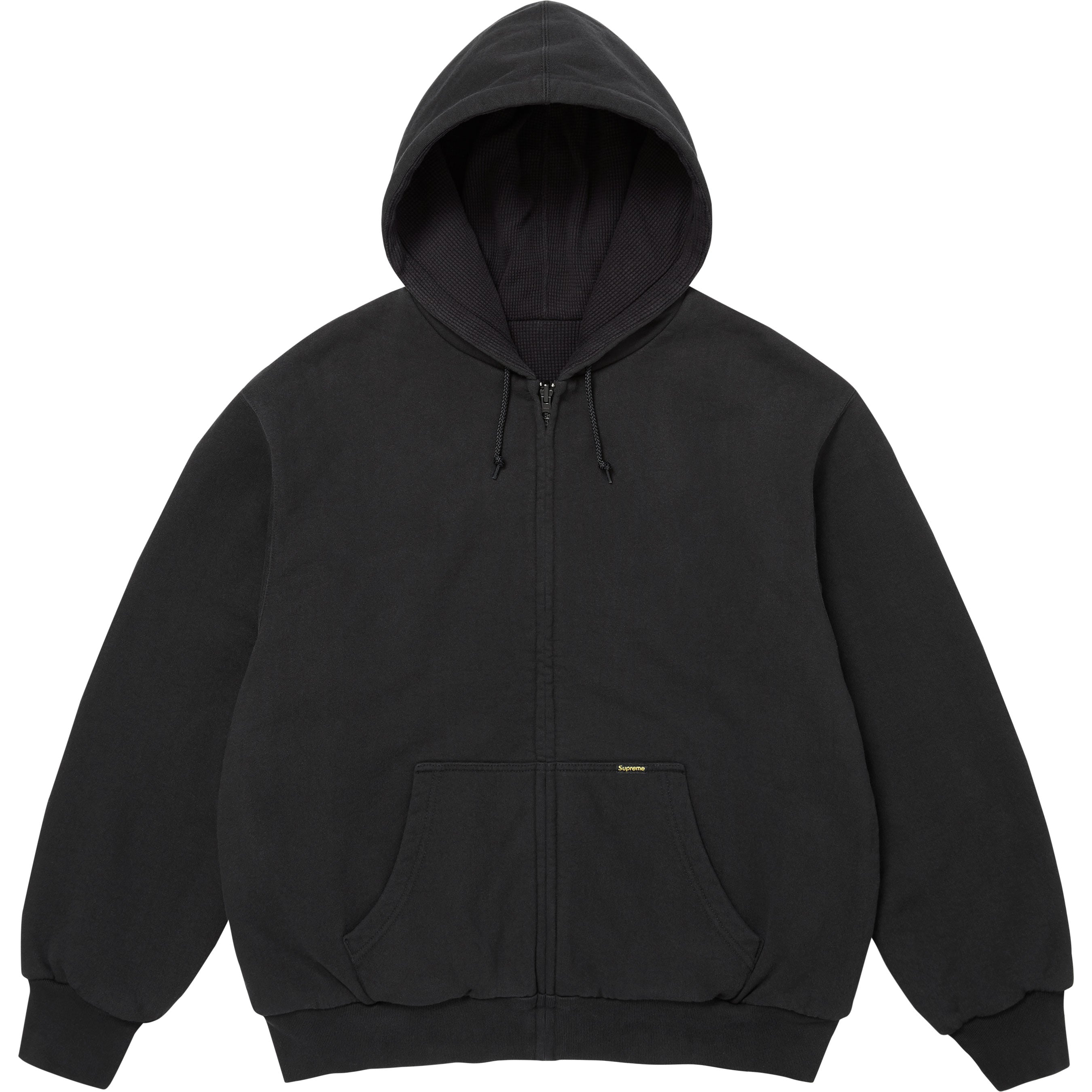 Reversible Work Zip Up Hooded Sweatshirt