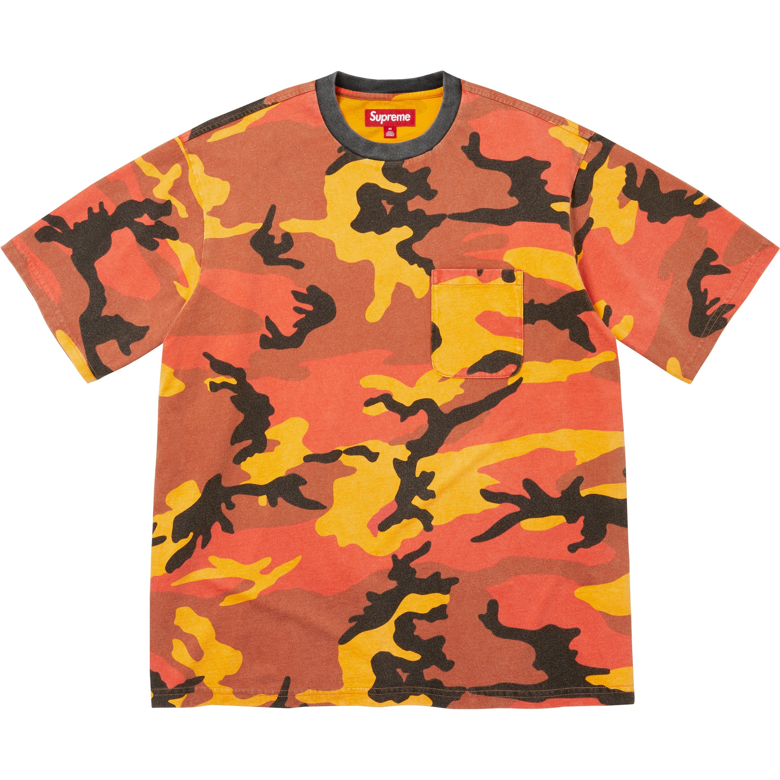 Cracked Pocket S/S Top