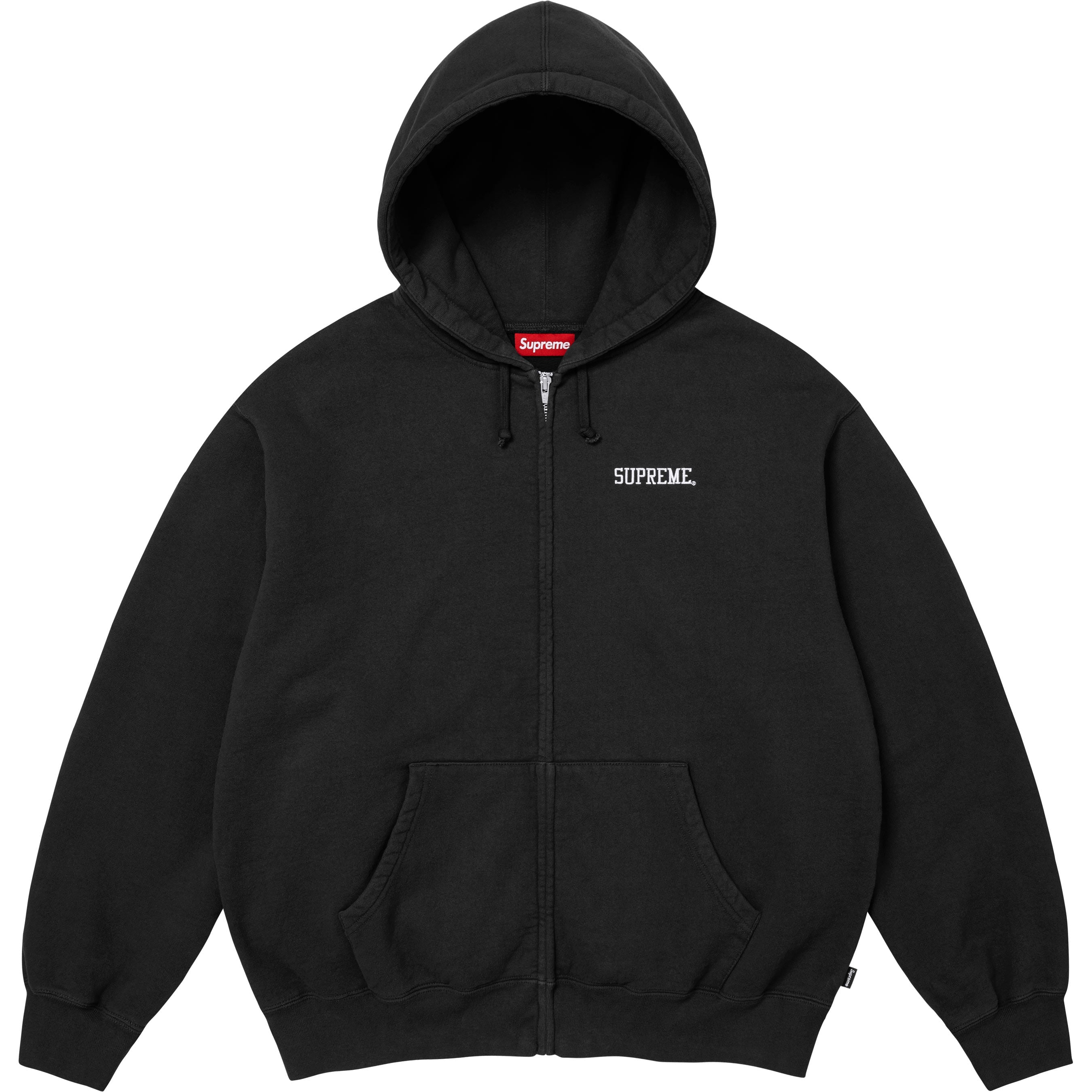 Blessed Appliqué Zip Up Hooded Sweatshirt