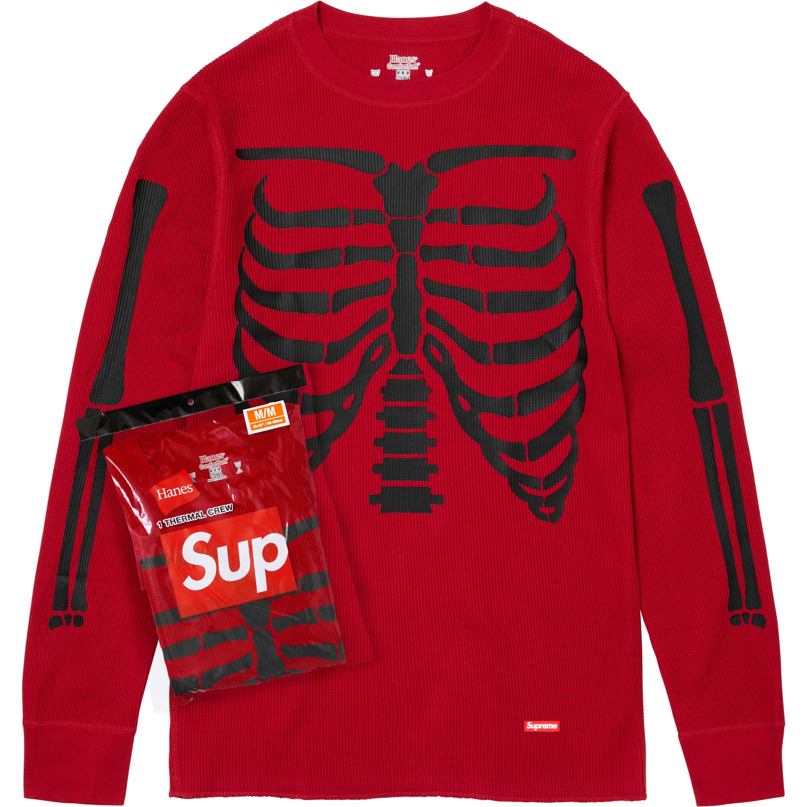 Supreme®/Hanes® Bones Thermal Crew (1 Pack)
