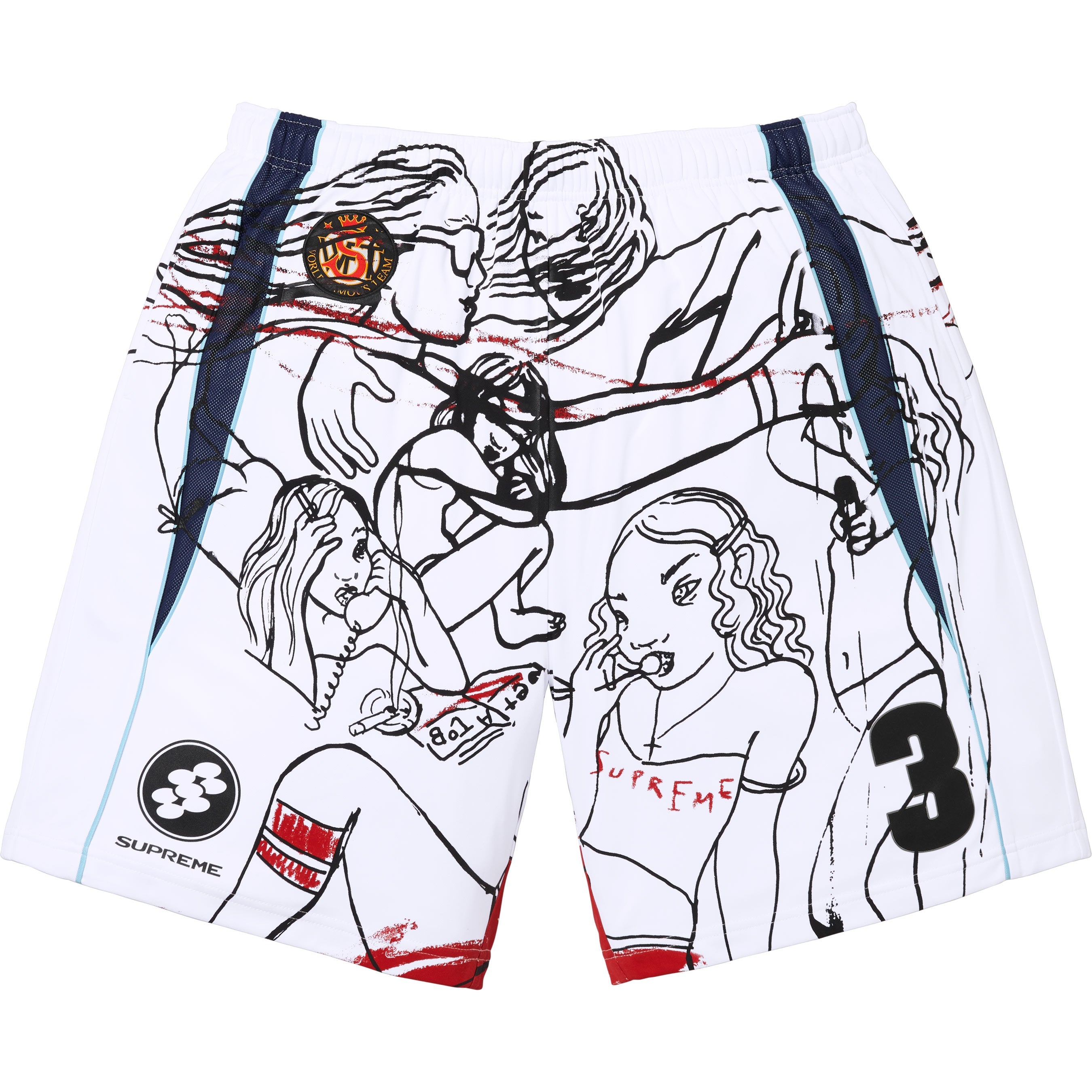 Supreme/Rita Ackermann Soccer Short