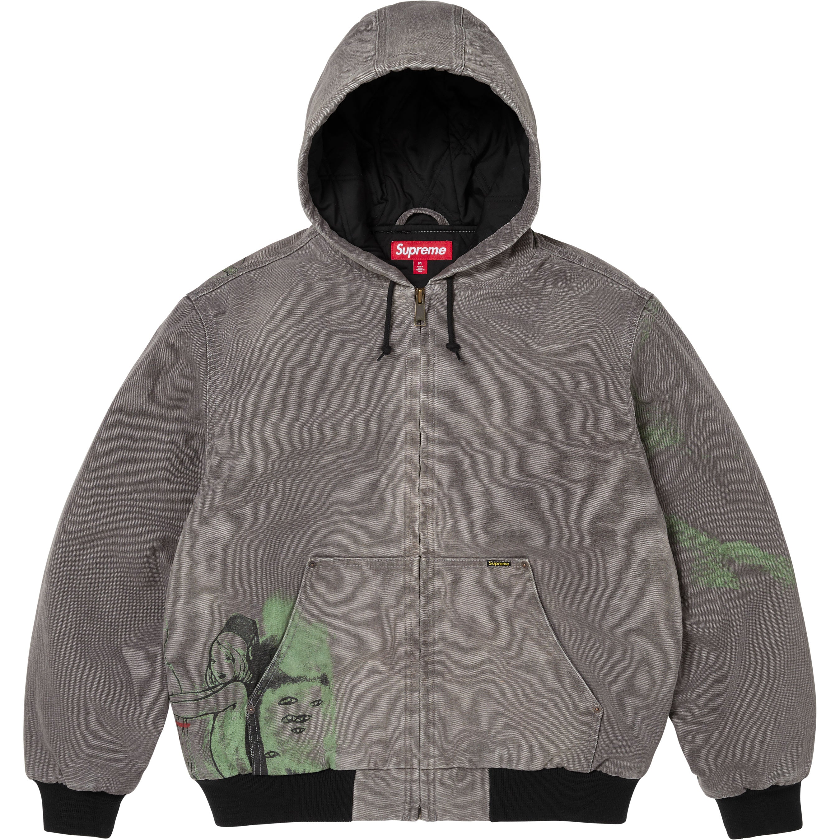 Supreme/Rita Ackermann Hooded Work Jacket