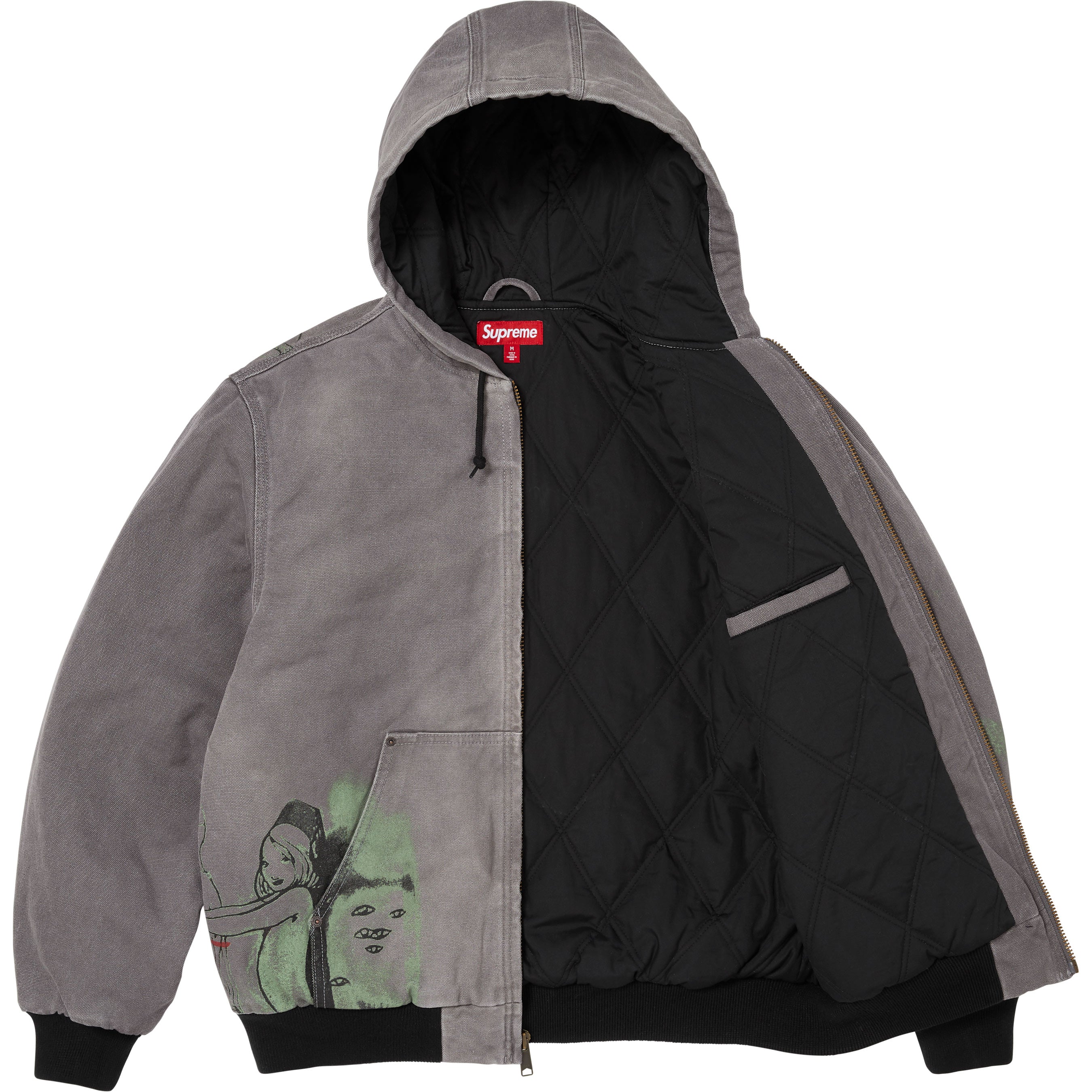 Supreme/Rita Ackermann Hooded Work Jacket