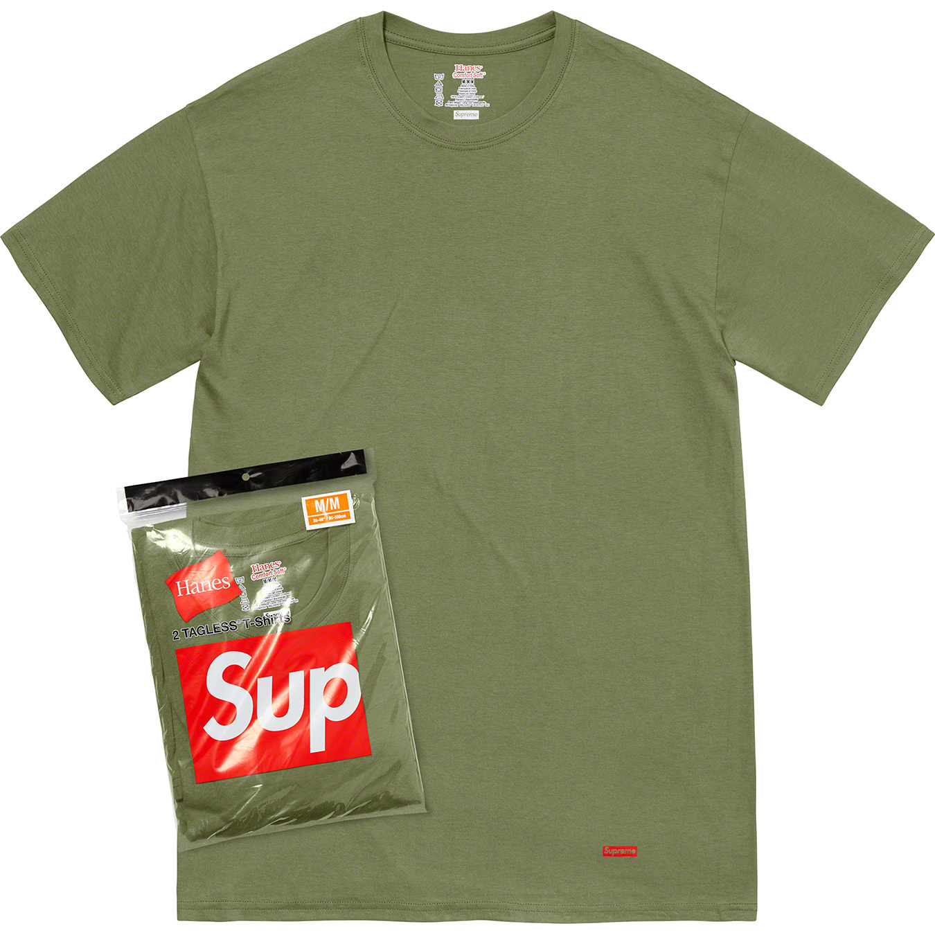 Supreme®/Hanes® Tagless Tees (2 Pack)
