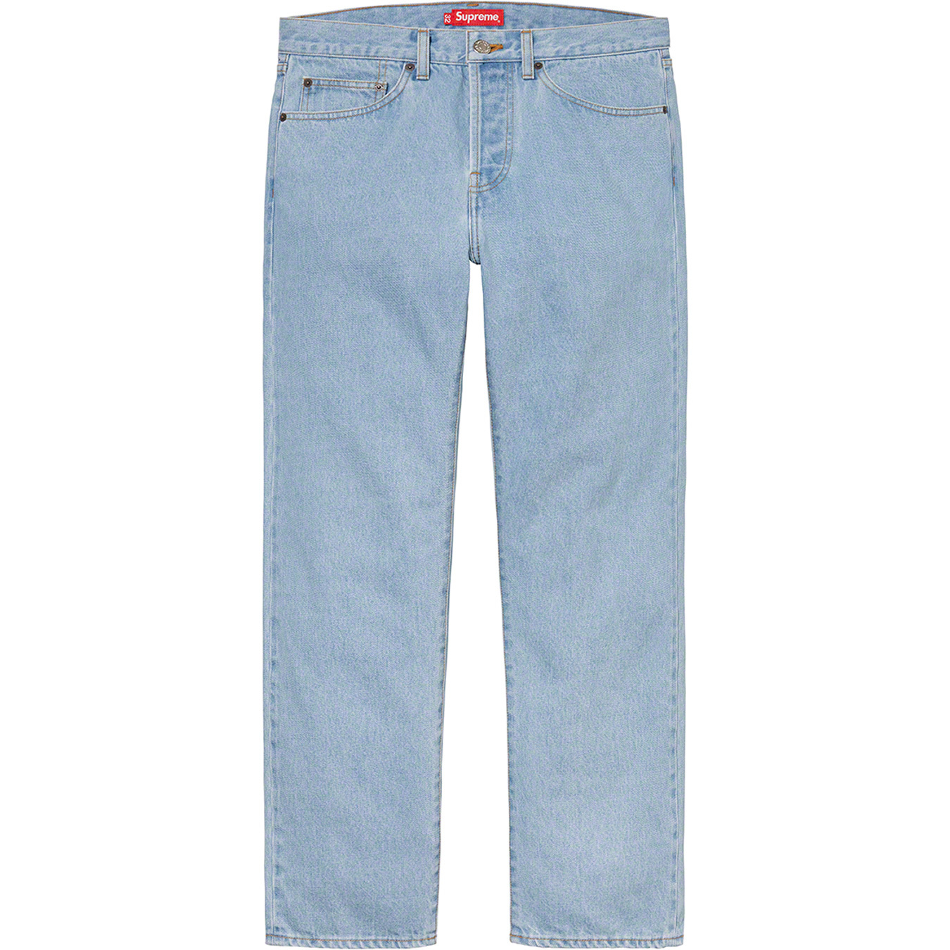 Stone Washed Slim Jean