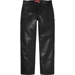 Faux Croc Painter Pant
