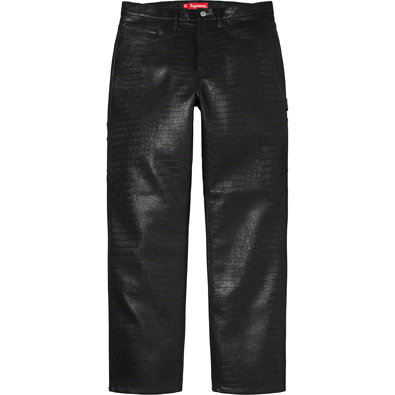 Faux Croc Painter Pant