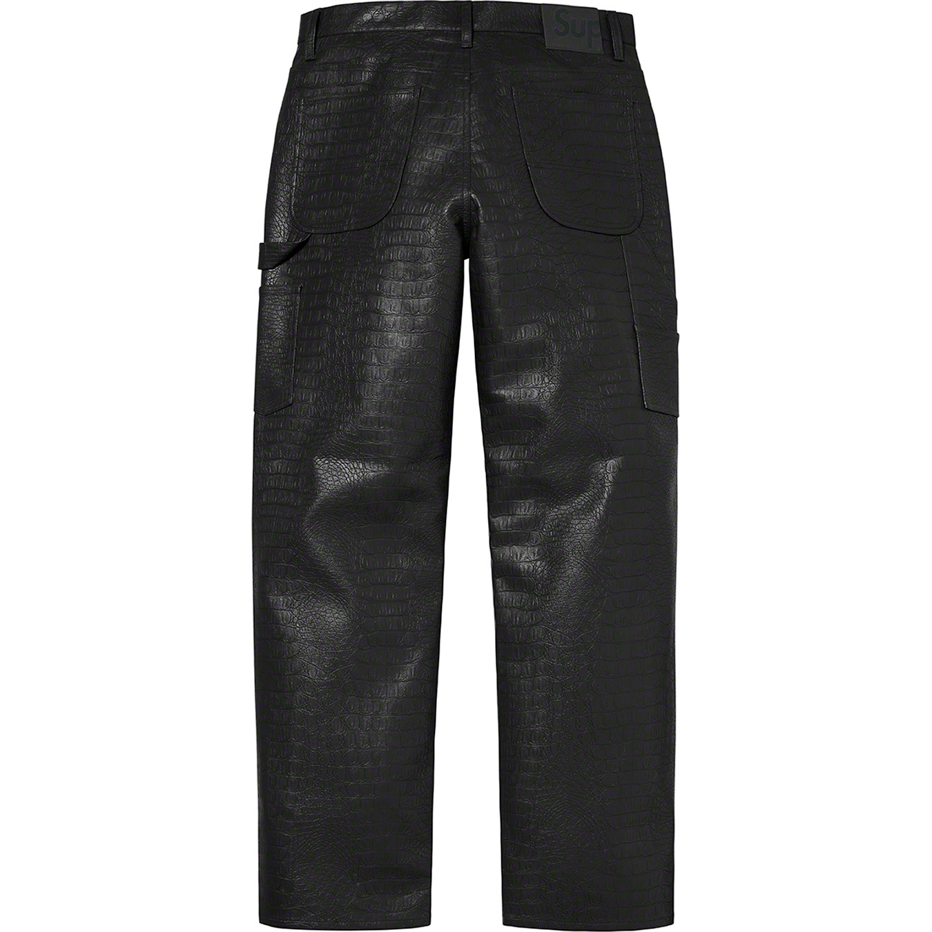 Faux Croc Painter Pant