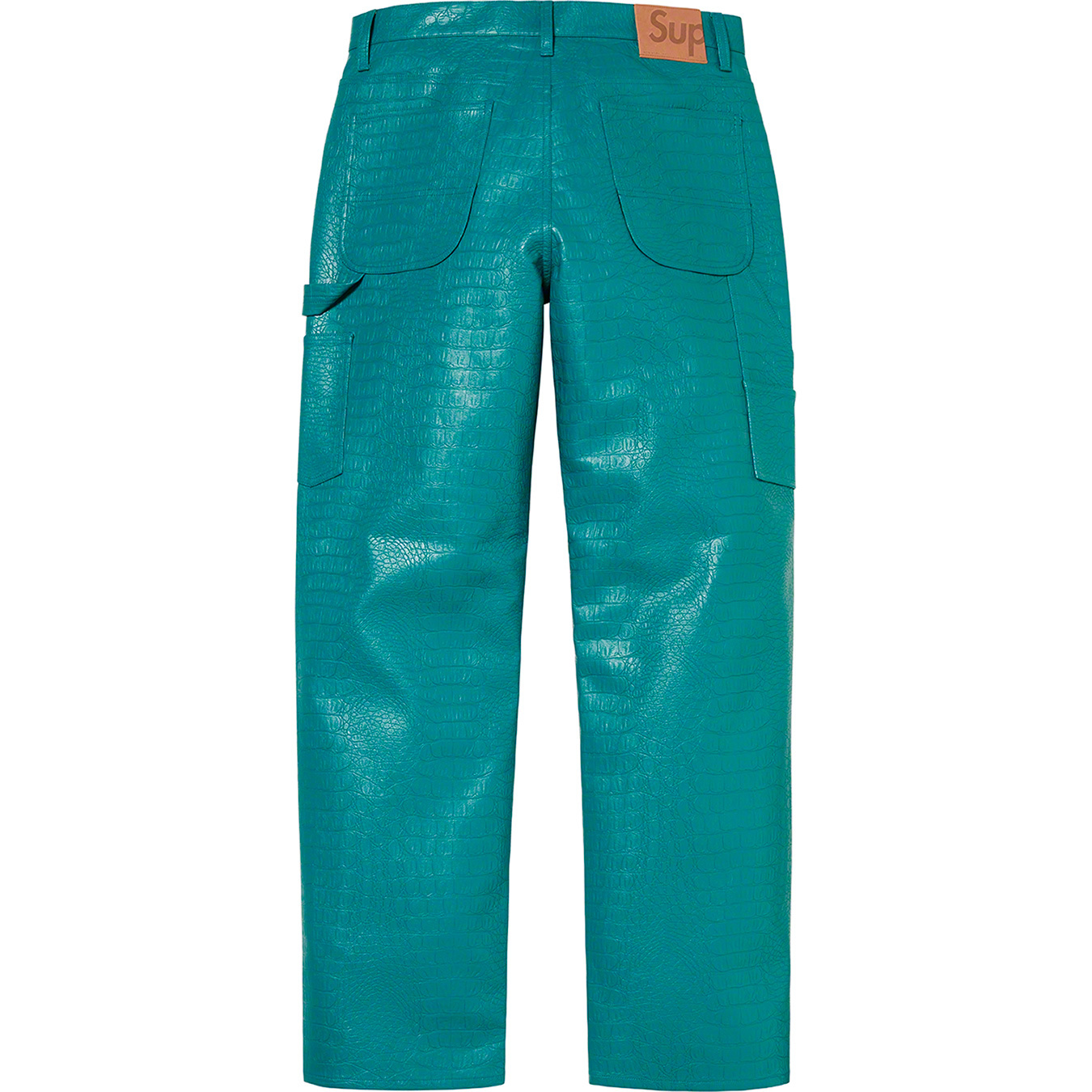 Faux Croc Painter Pant