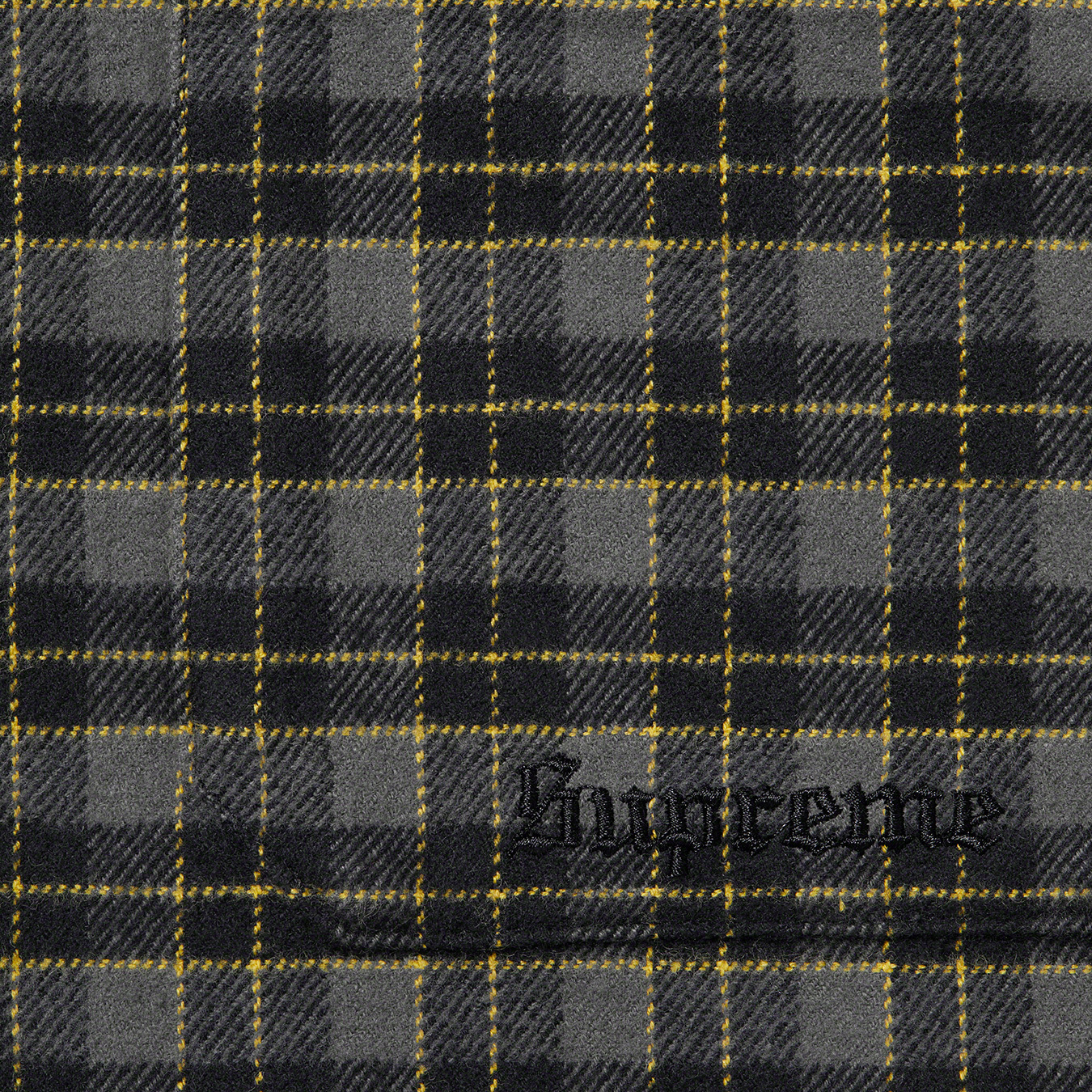 Mini Plaid Hooded Shirt