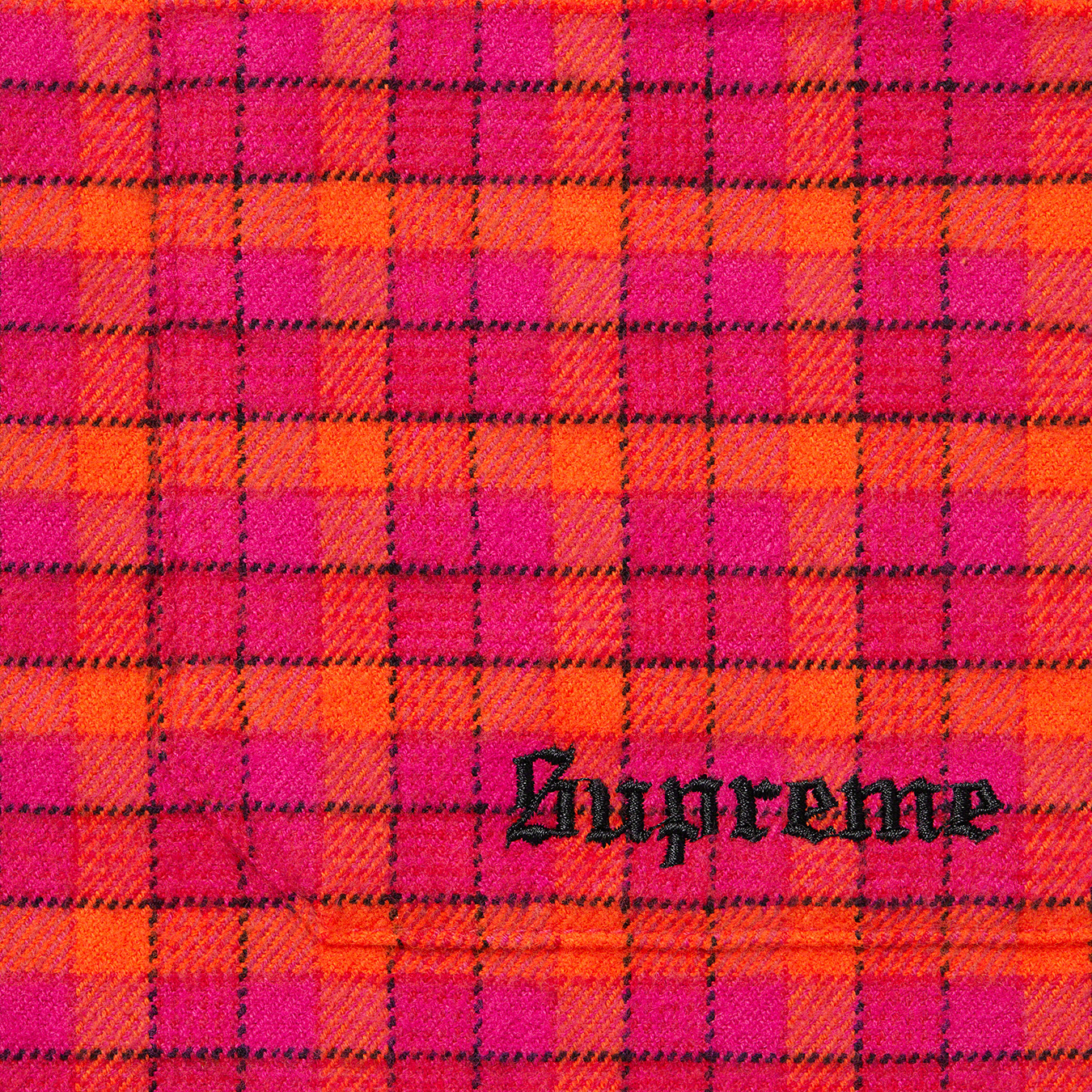 Mini Plaid Hooded Shirt