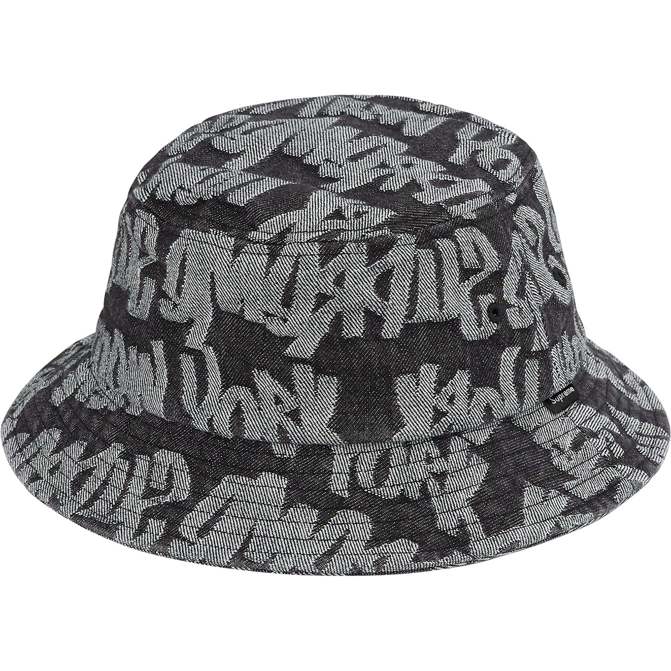 Fat Tip Jacquard Denim Crusher