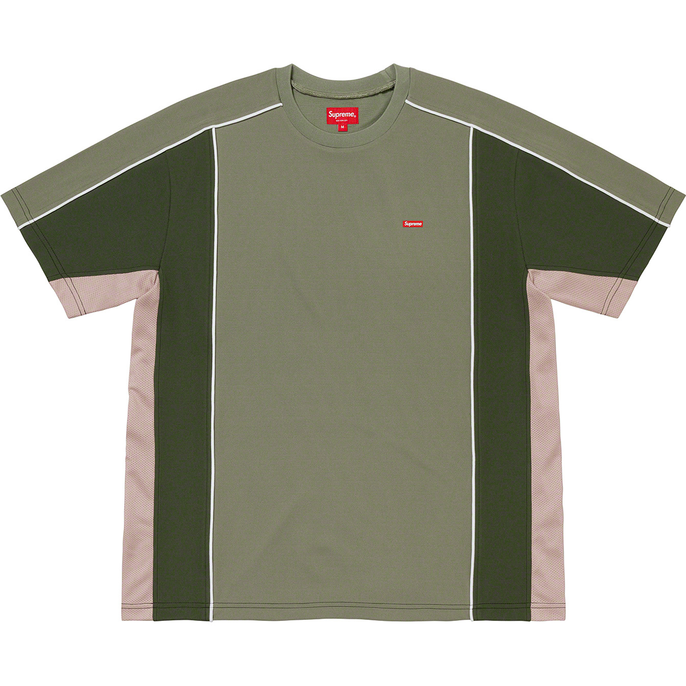Mesh Panel S/S Top