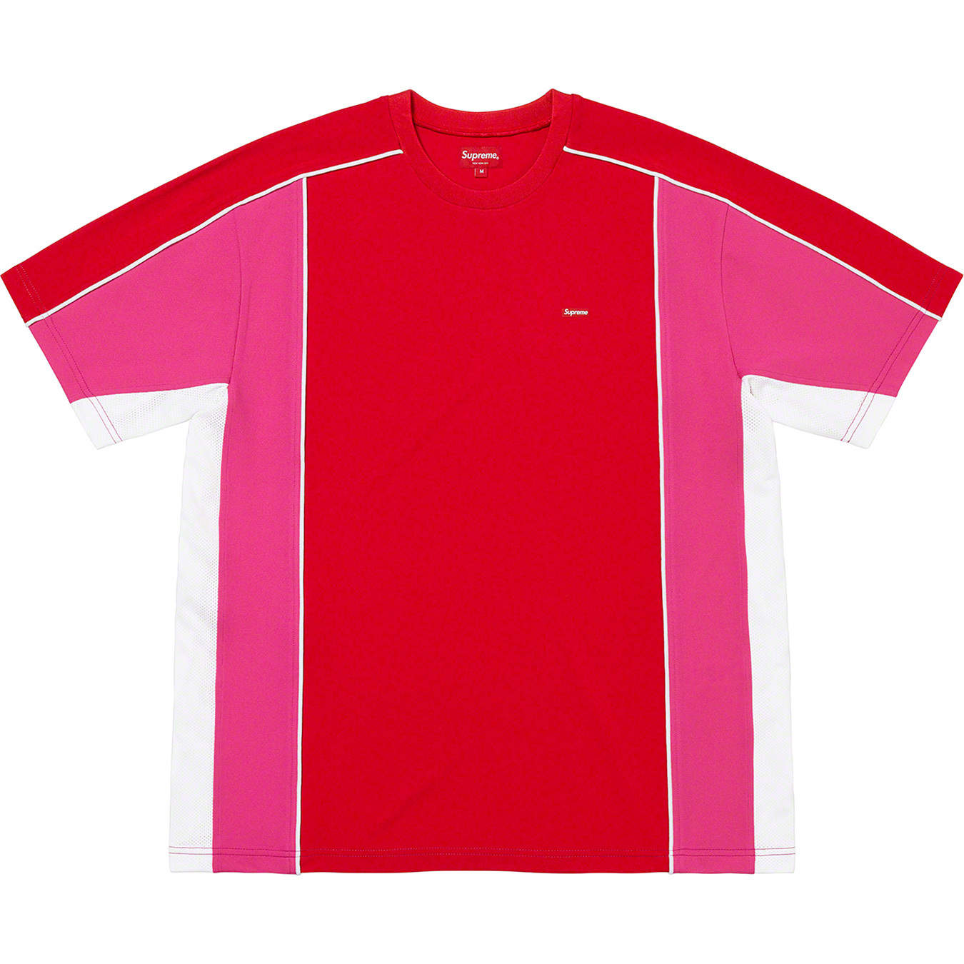 Mesh Panel S/S Top