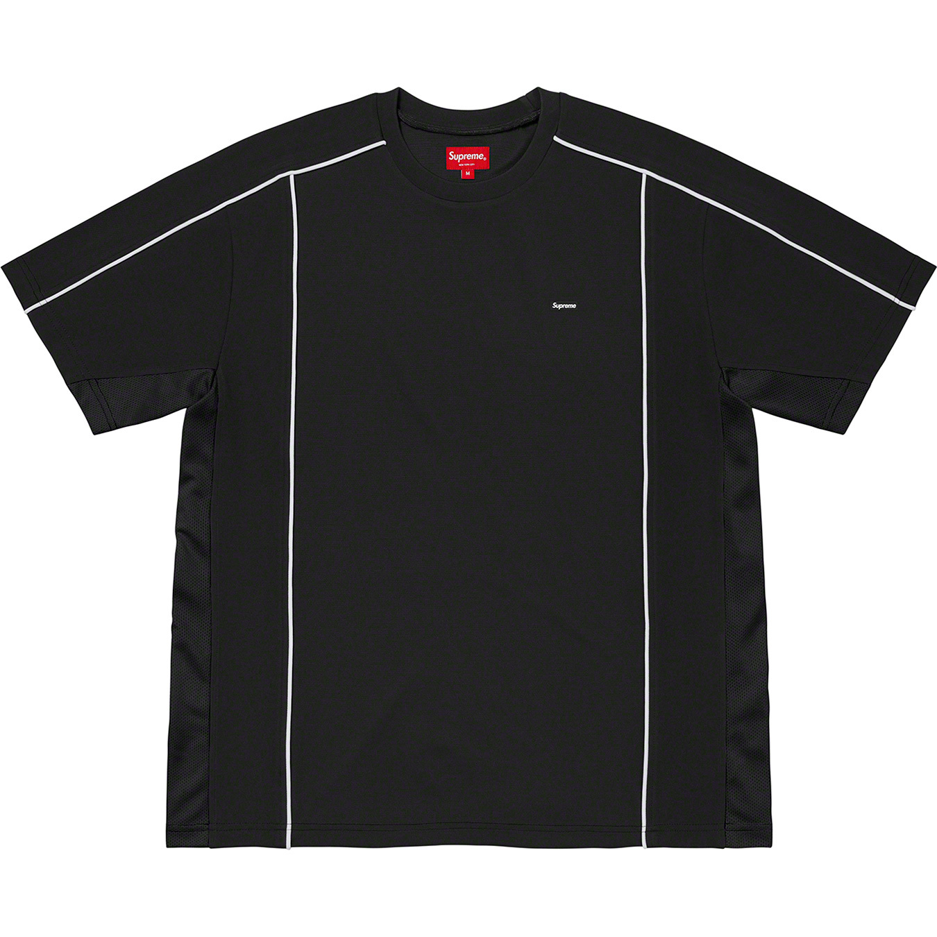 Mesh Panel S/S Top
