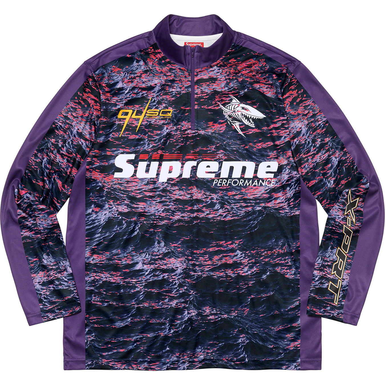 Waves Zip Pullover
