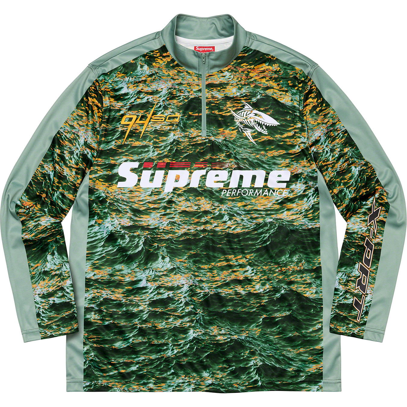 Waves Zip Pullover