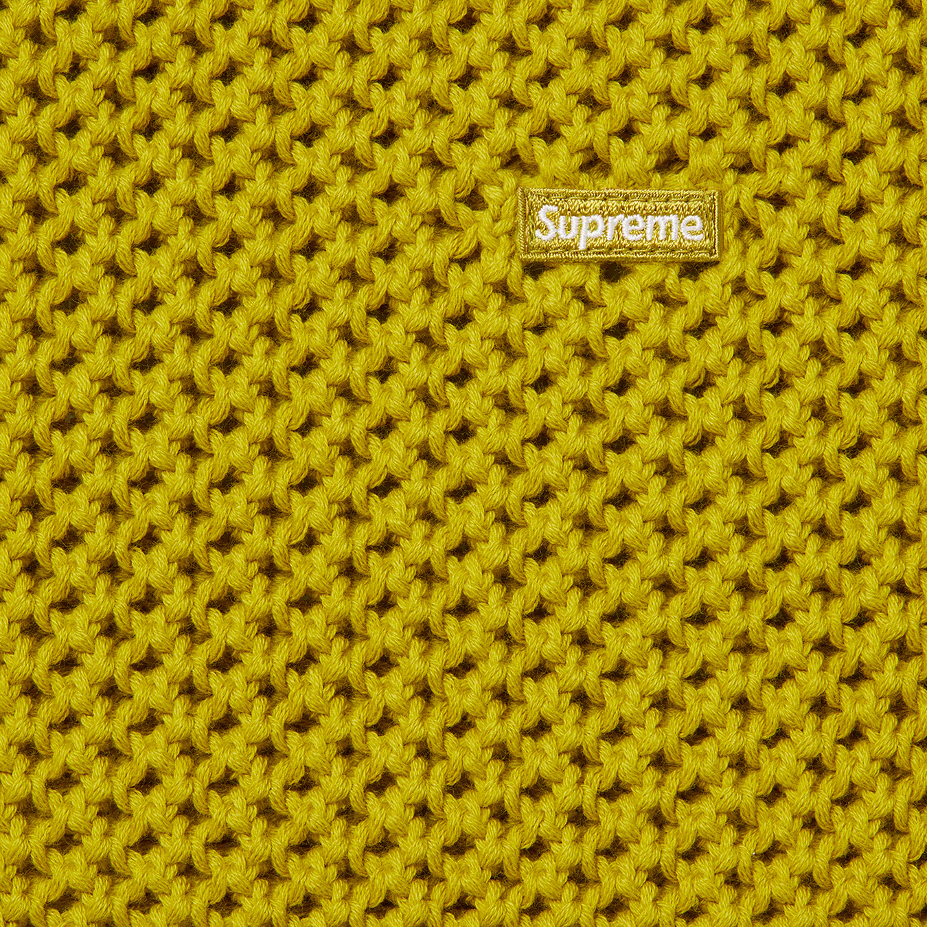 Open Knit Small Box Sweater