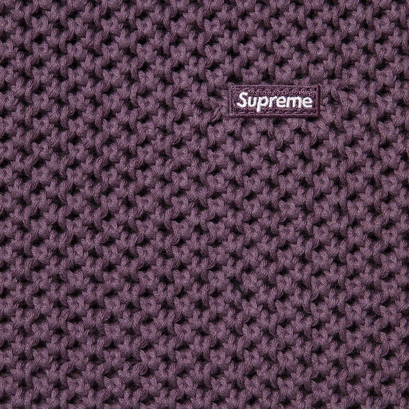 Open Knit Small Box Sweater
