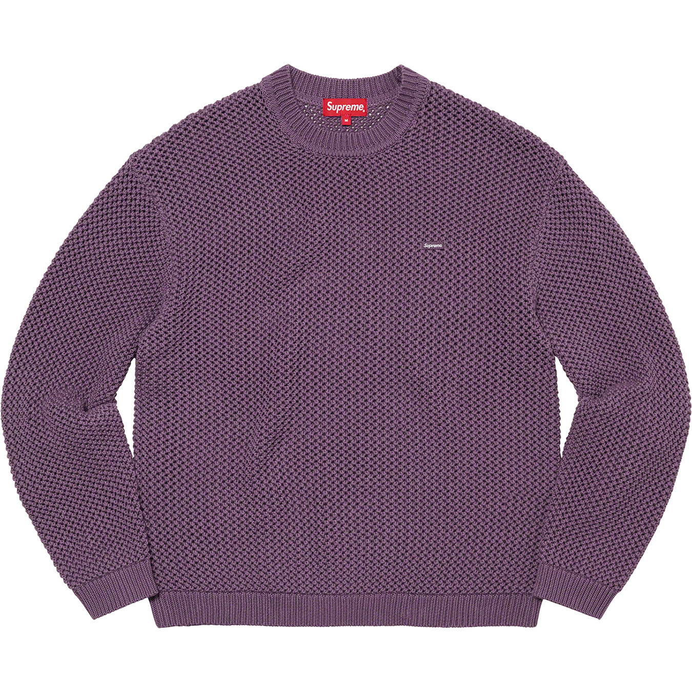 Open Knit Small Box Sweater