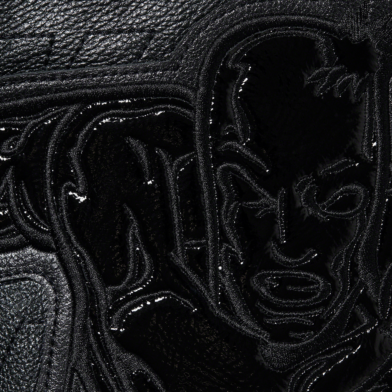 Silver Surfer Leather Varsity Jacket