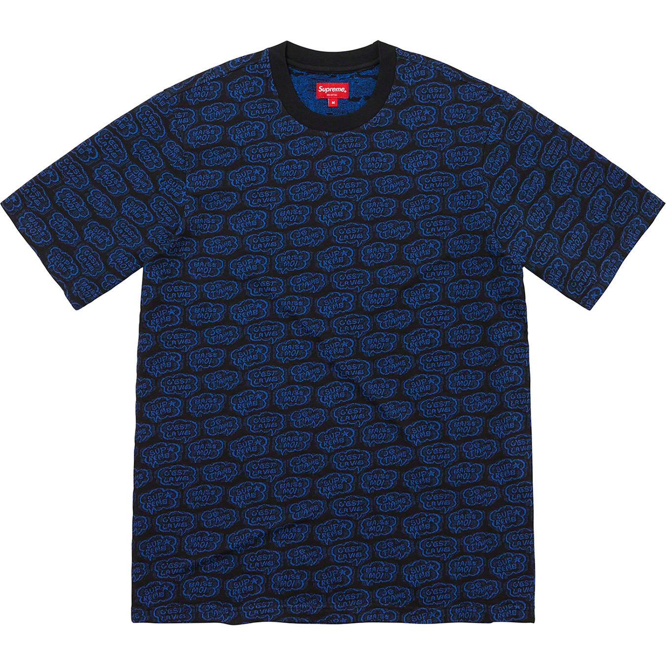 Word Bubble Jacquard S/S Top