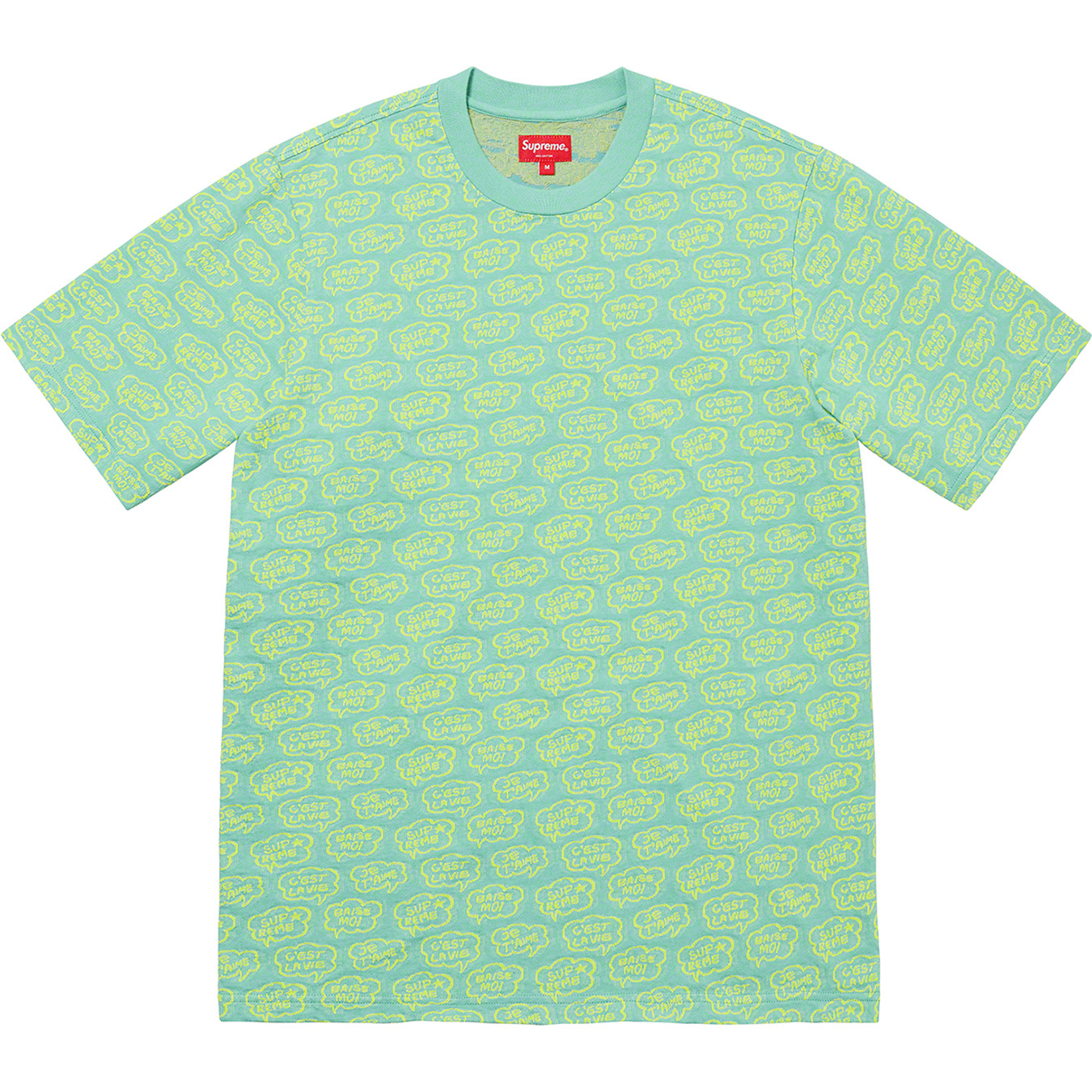 Word Bubble Jacquard S/S Top