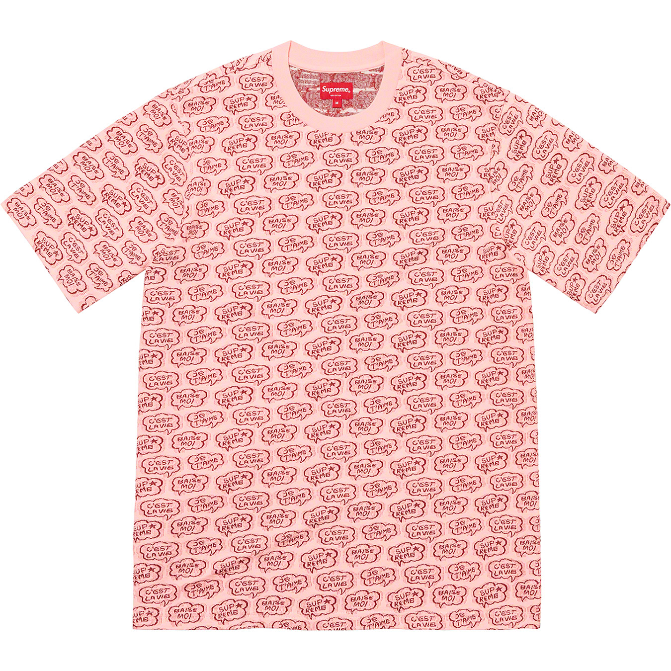 Word Bubble Jacquard S/S Top
