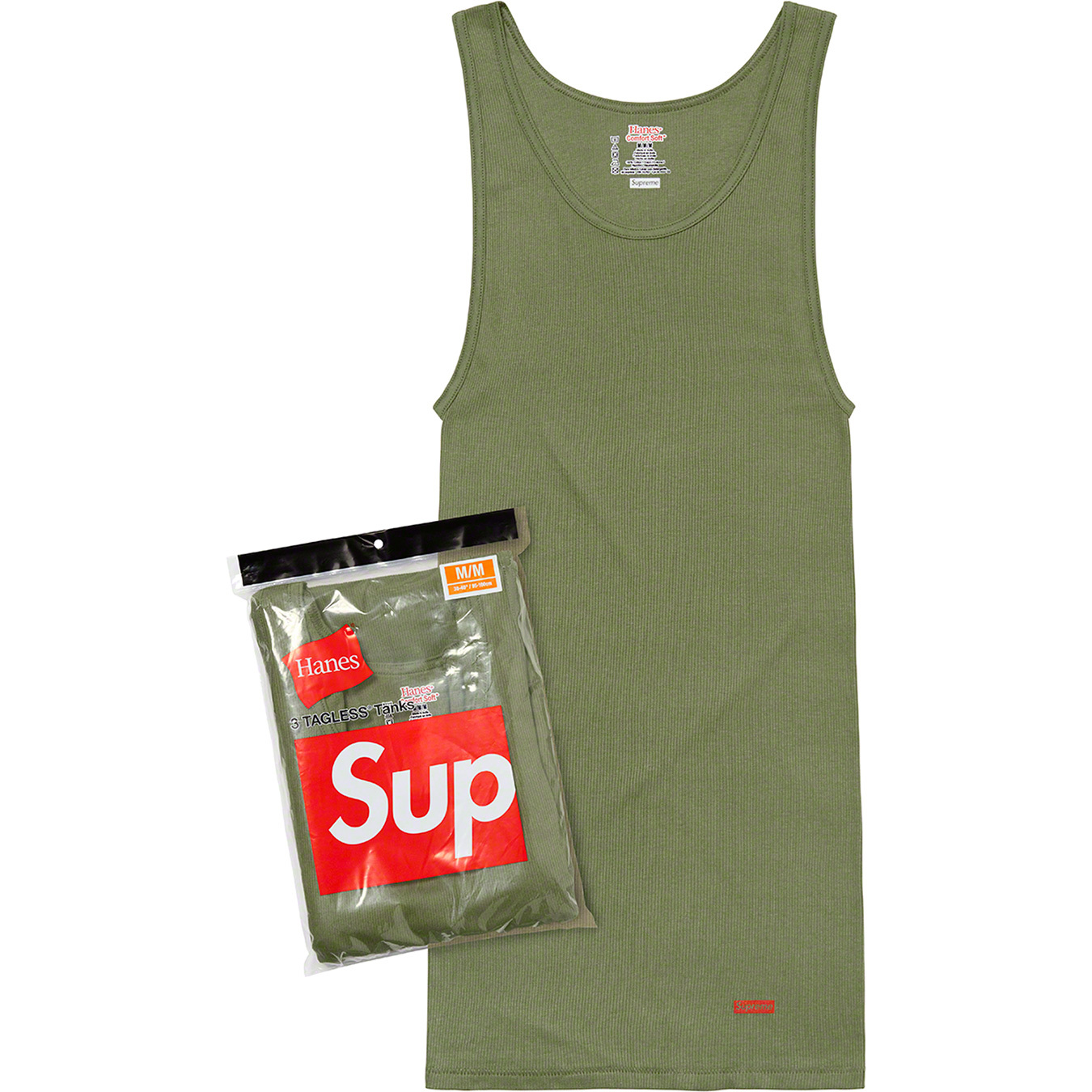 Supreme®/Hanes® Tagless Tank Tops (3 Pack)