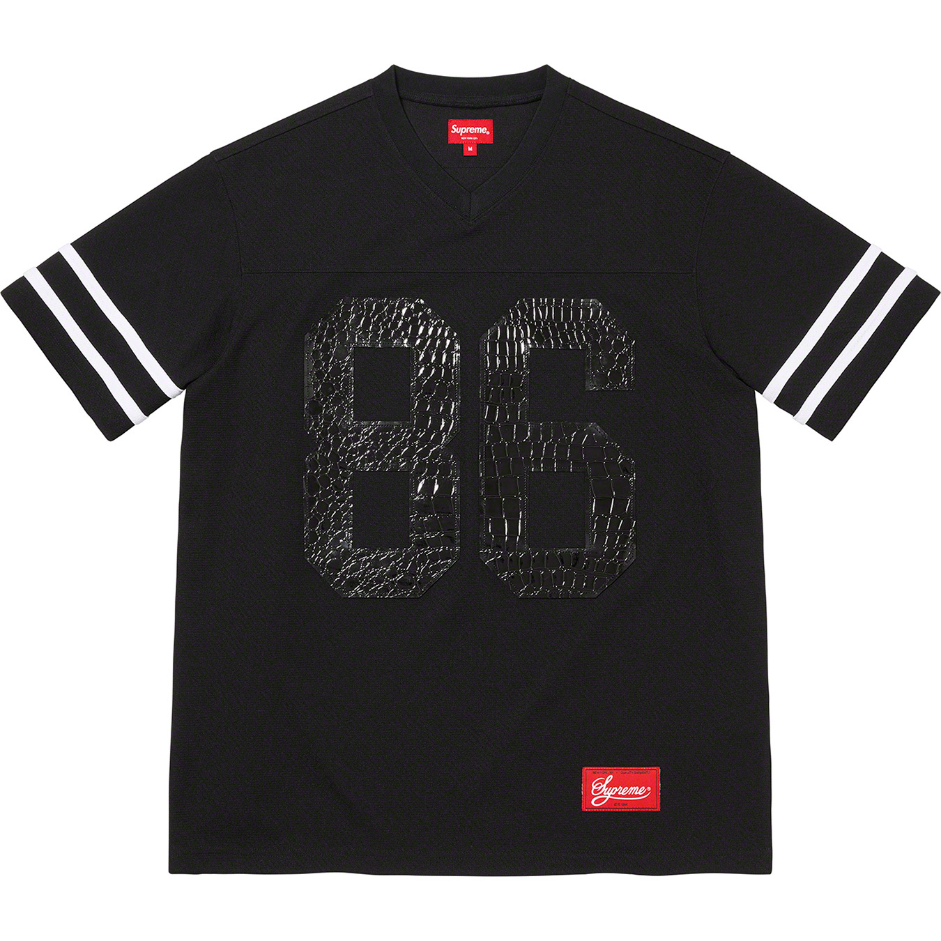 Faux Croc Football Jersey