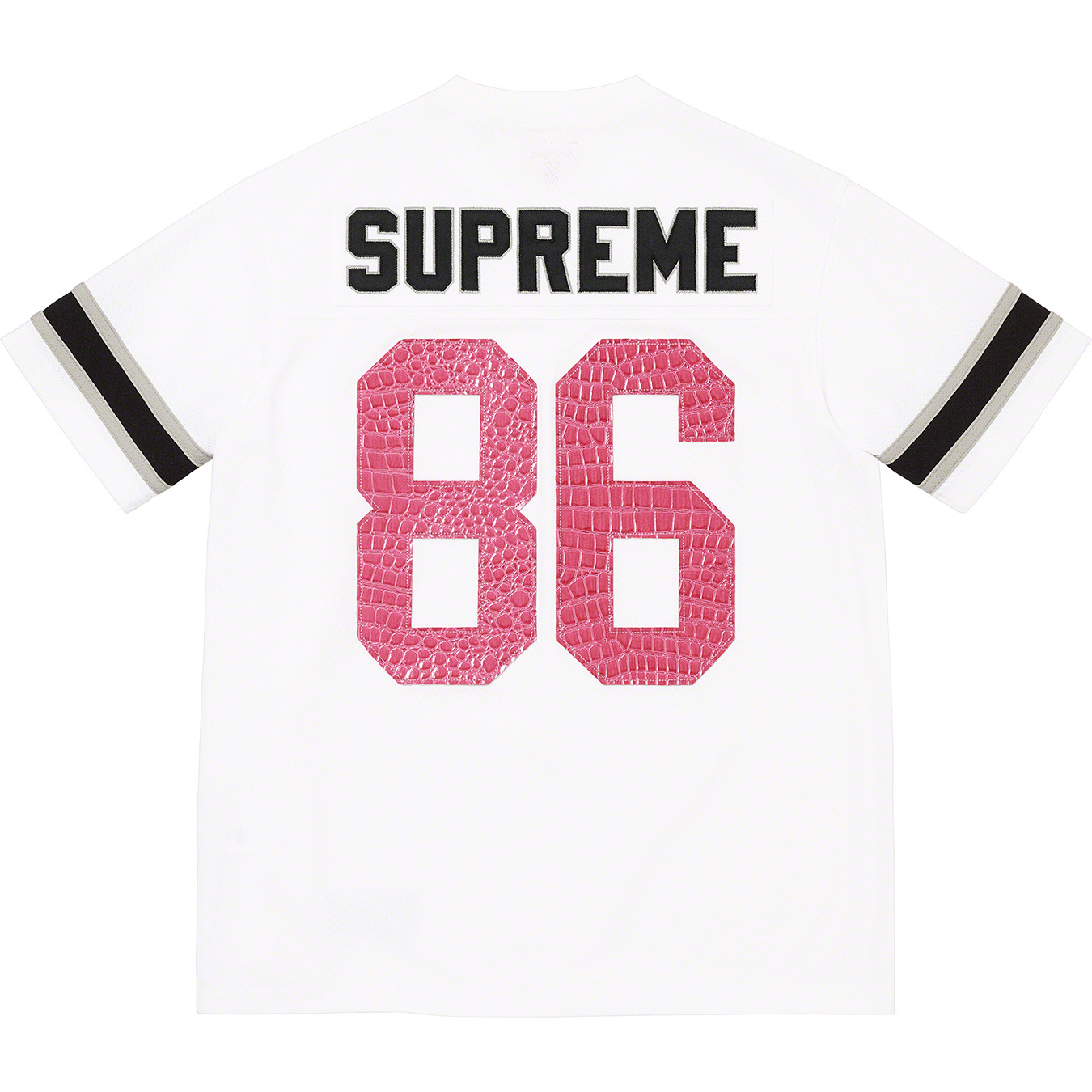 Faux Croc Football Jersey