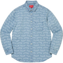 Arc Jacquard Denim Shirt